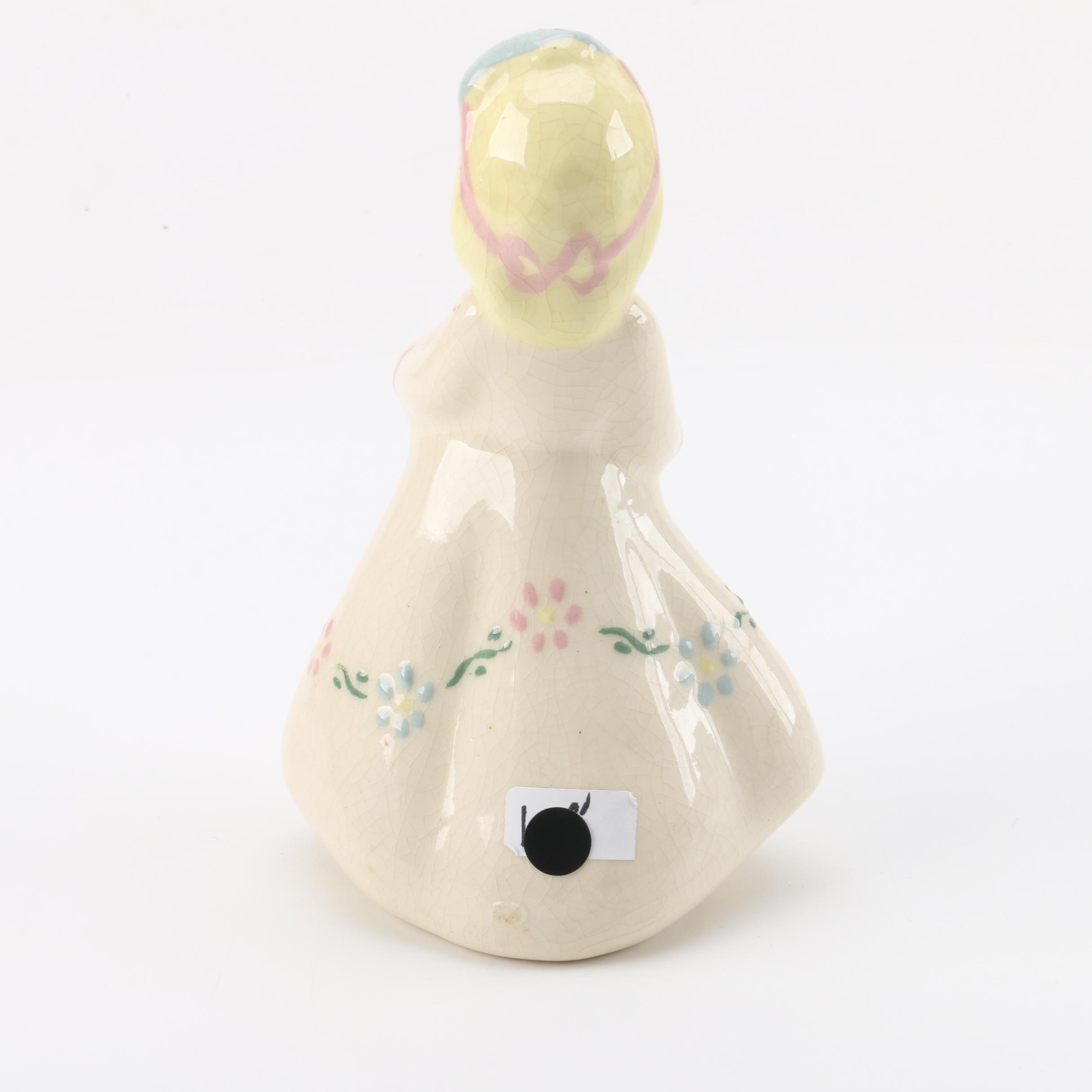 Goose Gal, Flute Girl and Heart Girl Figurines