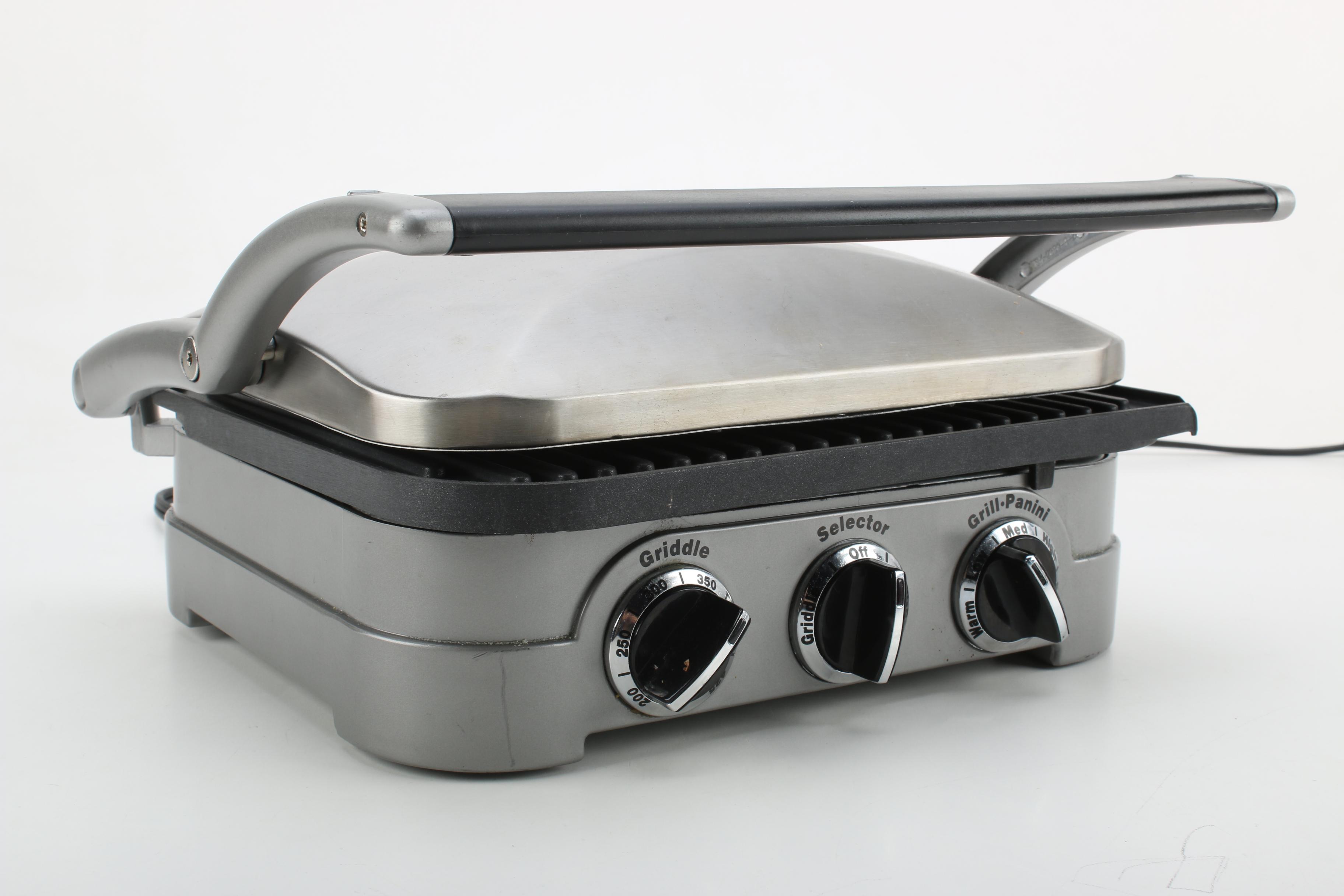 Cuisinart Griddler and All-Clad Griddle Pan