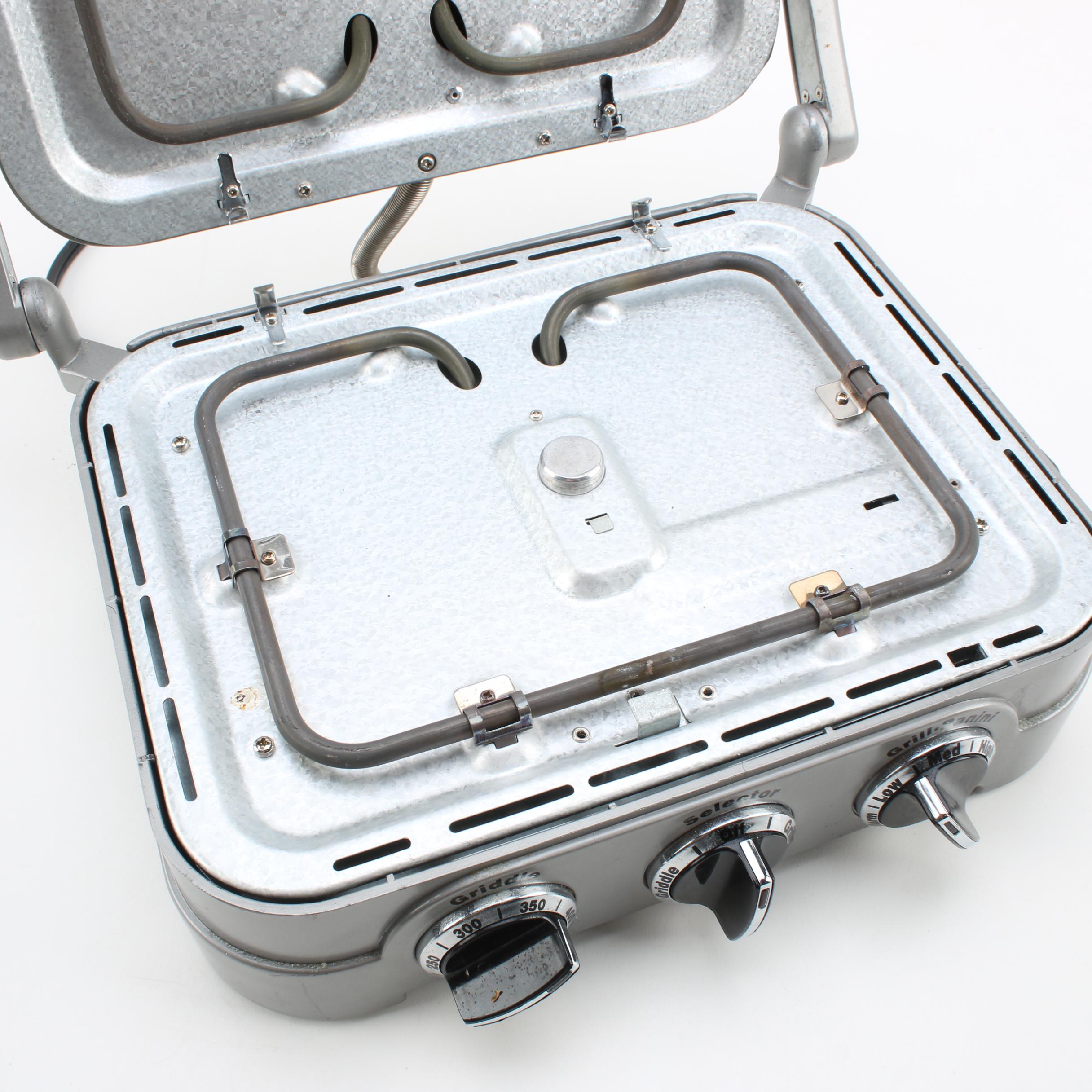 Cuisinart Griddler and All-Clad Griddle Pan