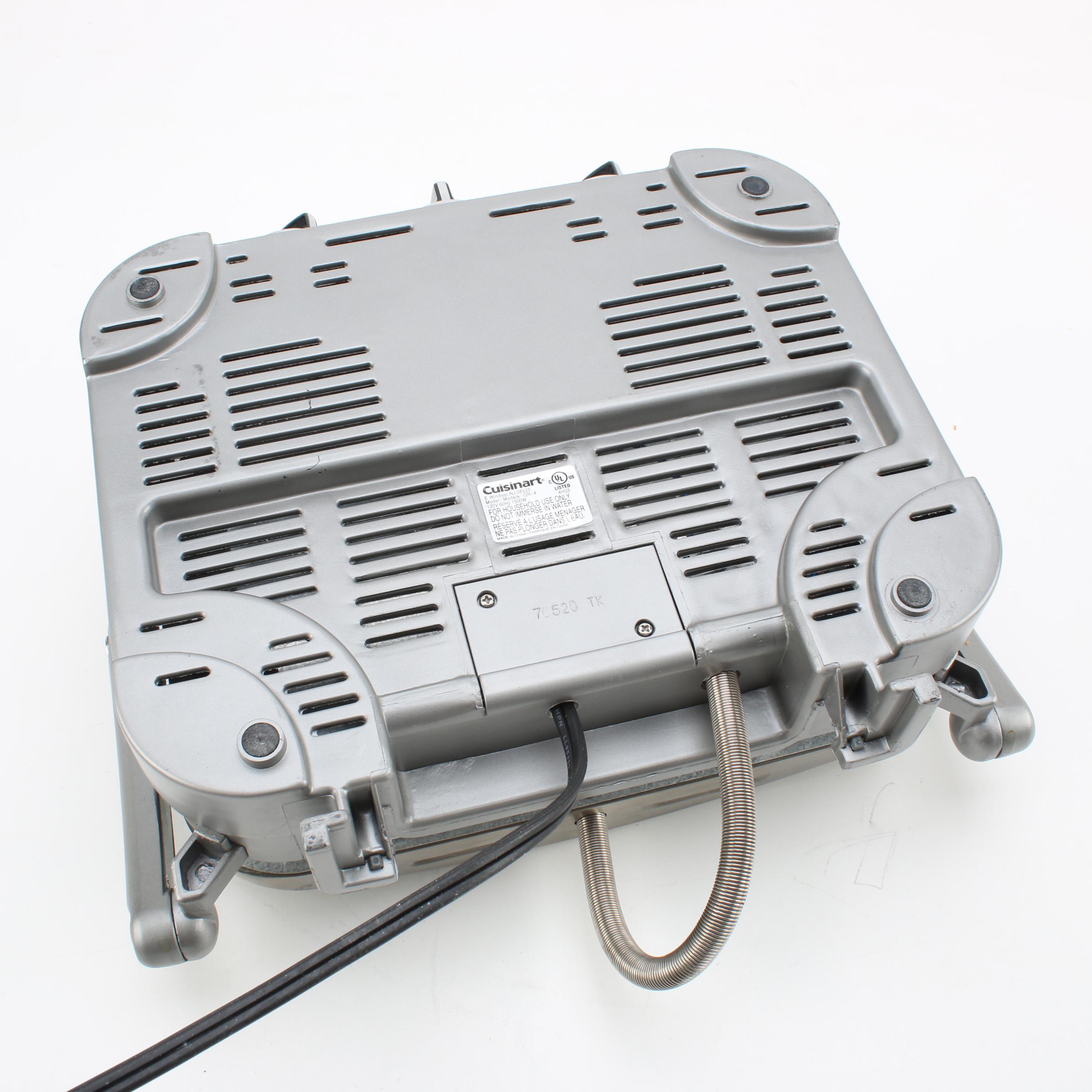 Cuisinart Griddler and All-Clad Griddle Pan