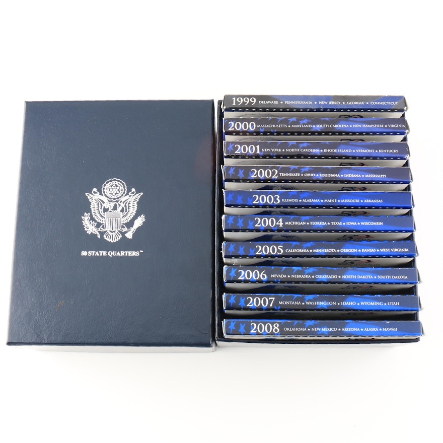 Nine U.S. Mint Proof Sets
