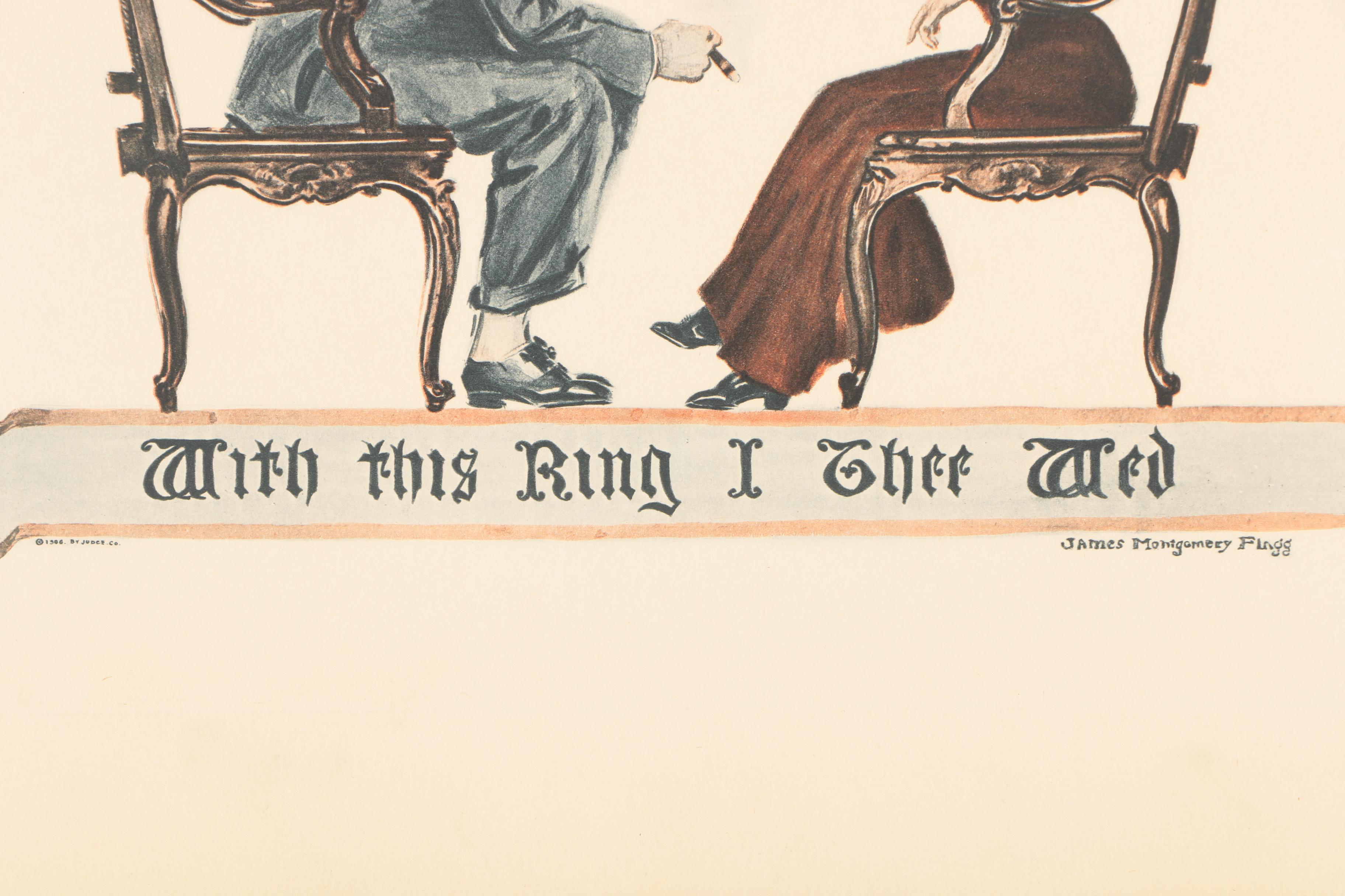 Color Halftone Prints After James Montgomery Flagg