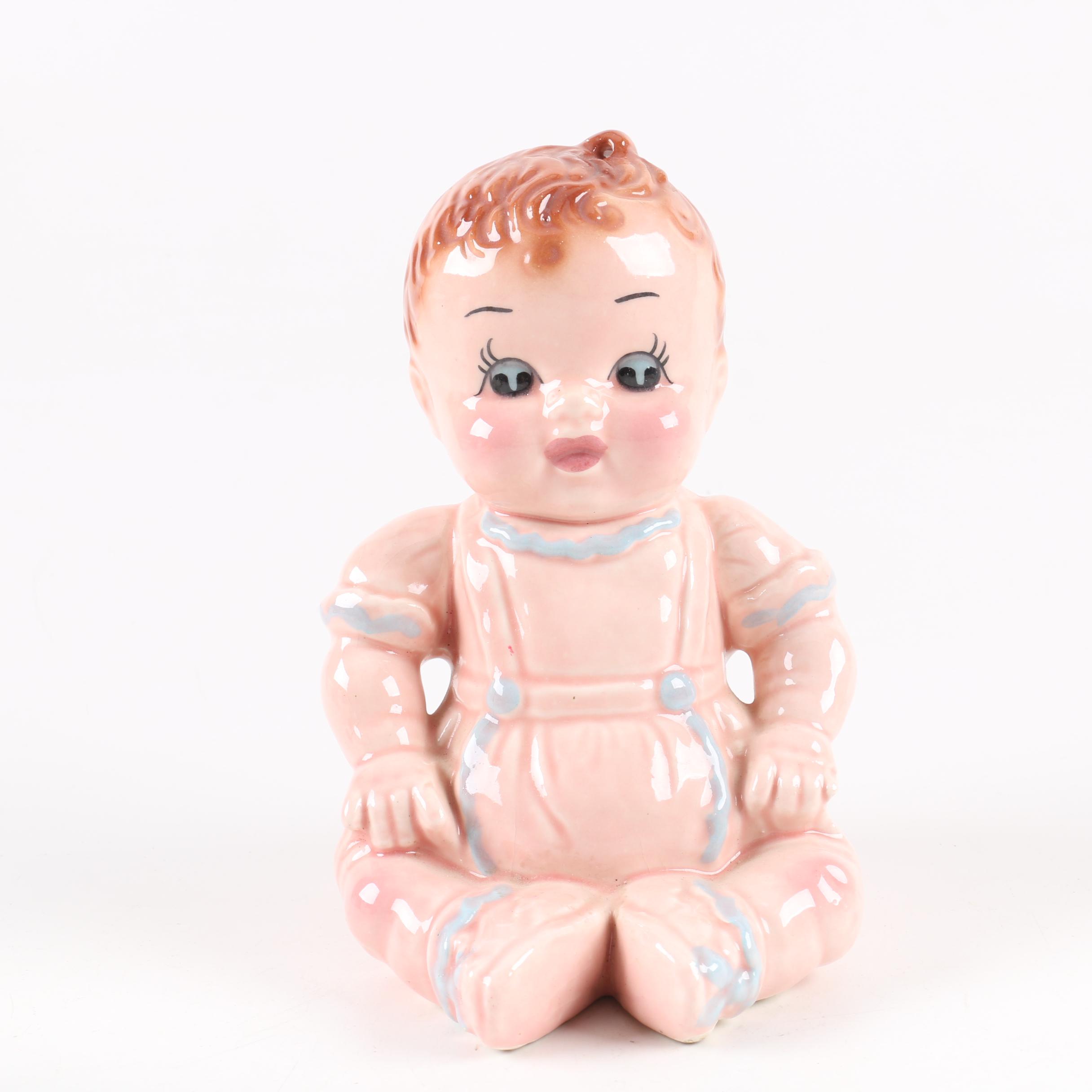 Ruben Musical Bassinet, Pink Doll and Clown Planters