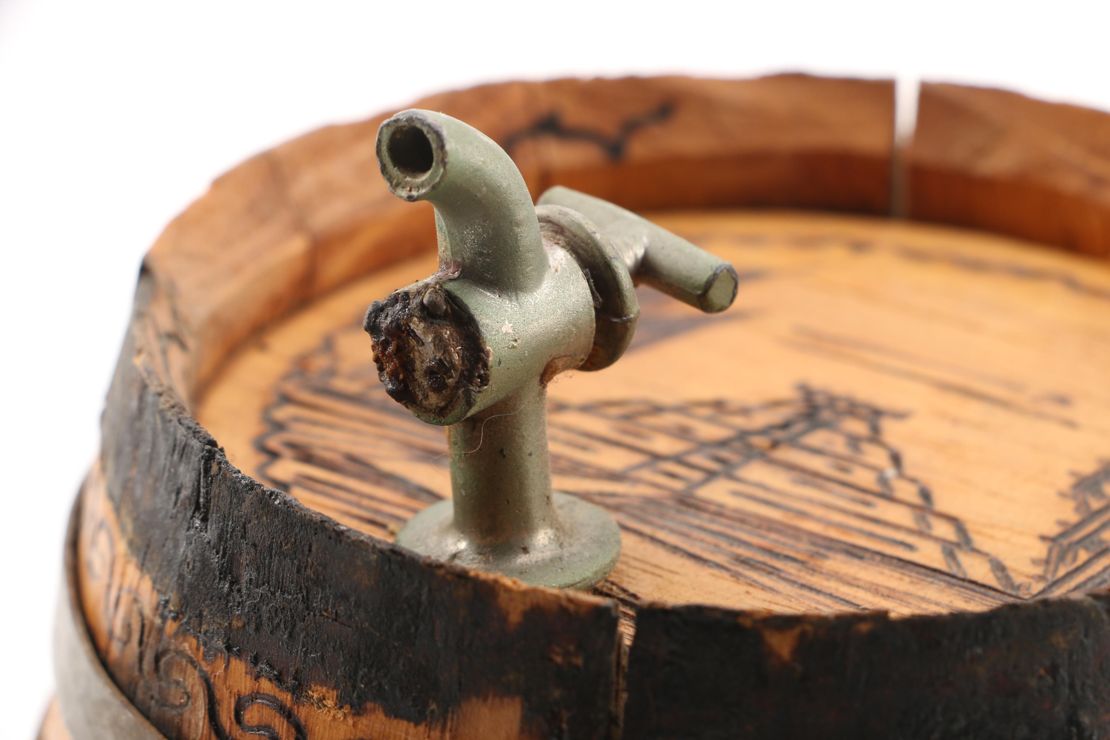 Vintage Barrel Souvenirs and Tableware