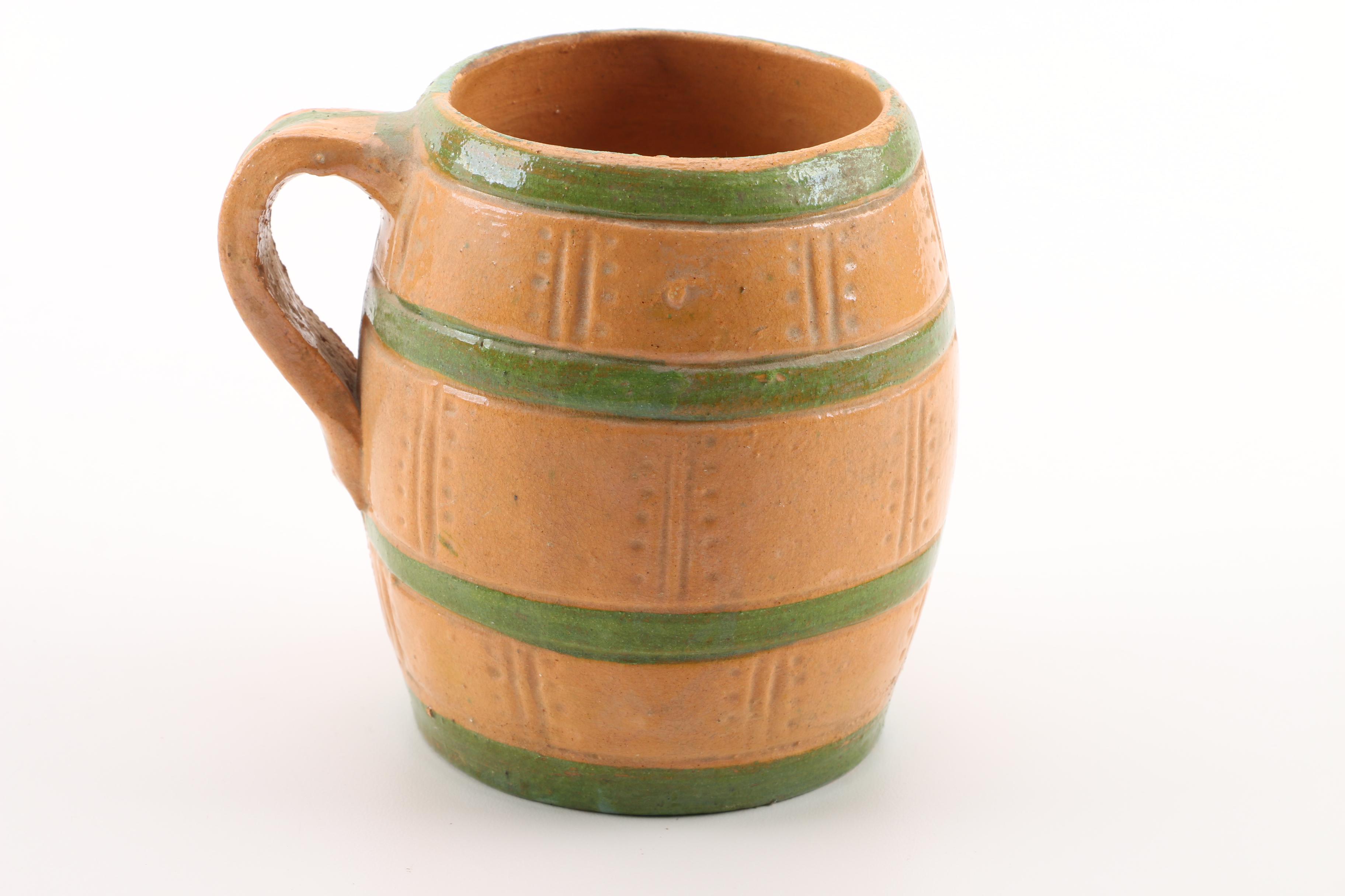 Vintage Barrel Souvenirs and Tableware