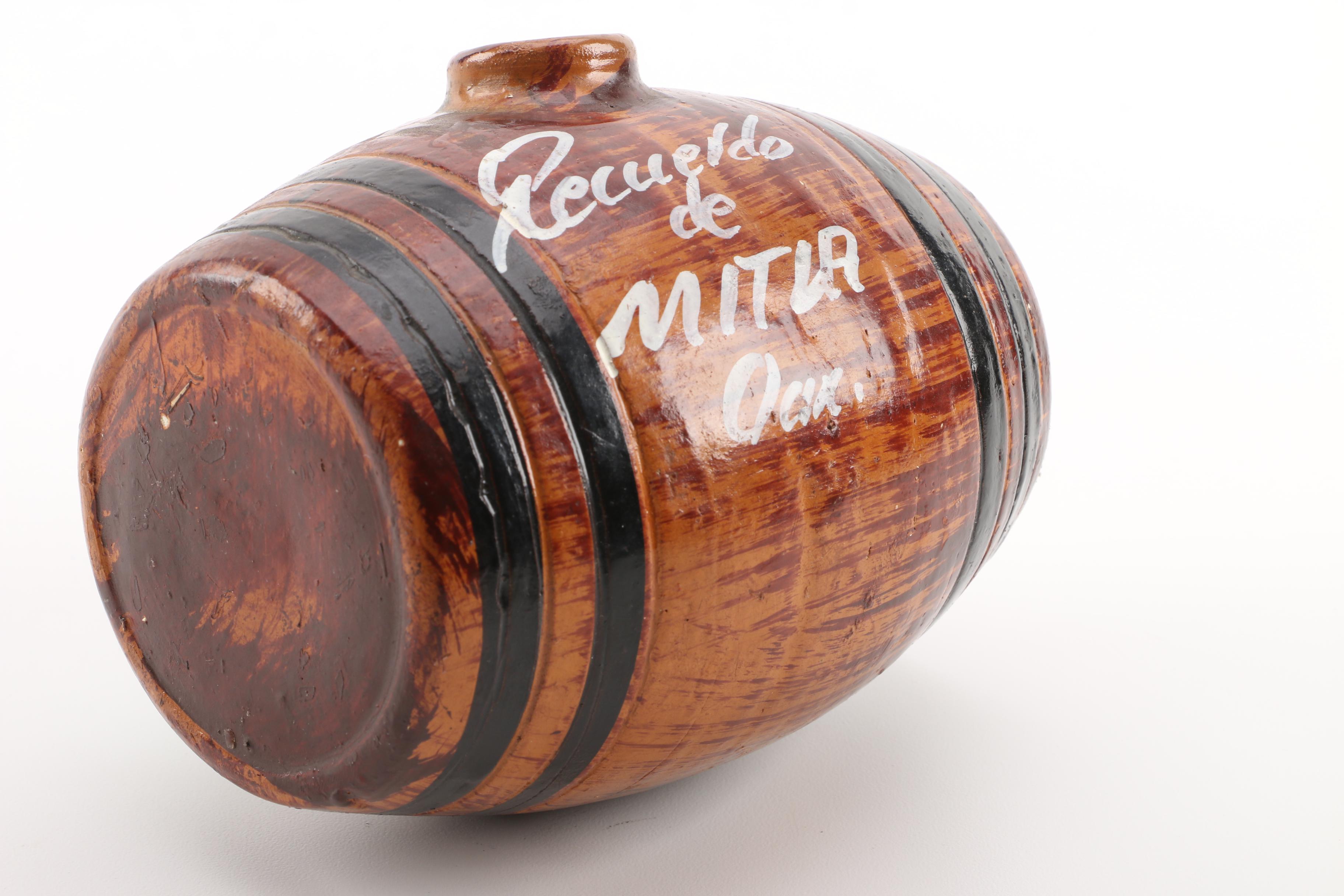 Vintage Barrel Souvenirs and Tableware