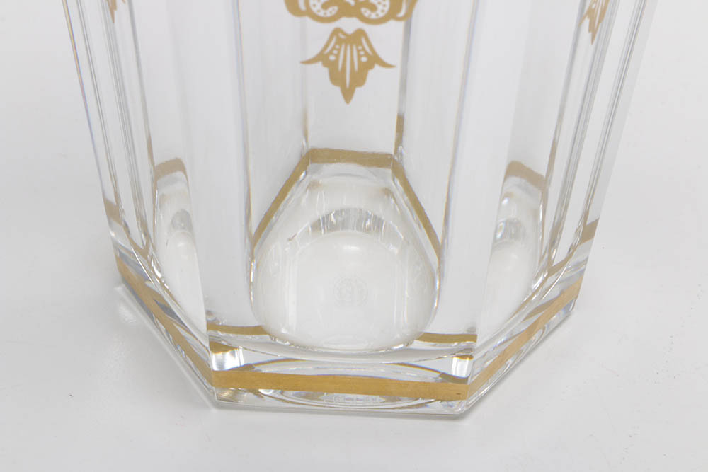 Baccarat "Nelly" Gilt Crystal Vase