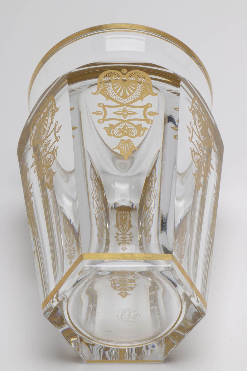 Baccarat "Nelly" Gilt Crystal Vase