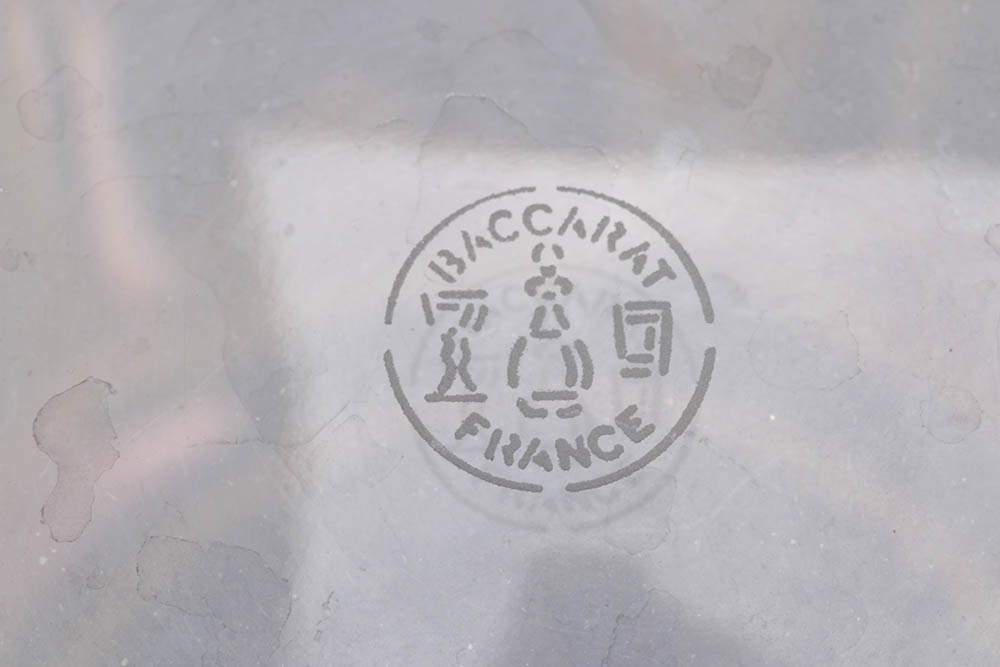 Baccarat "Nelly" Gilt Crystal Vase