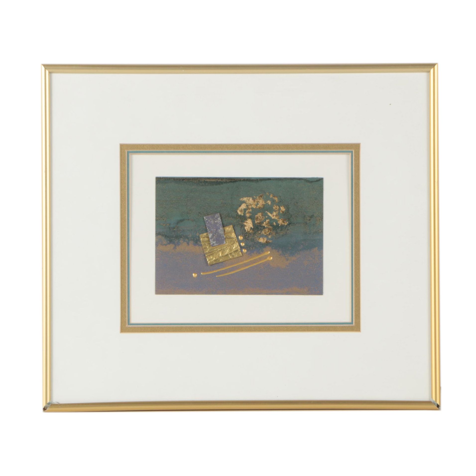 Merri Pattinian Mixed Media Painting "A. C. Abstract Series"