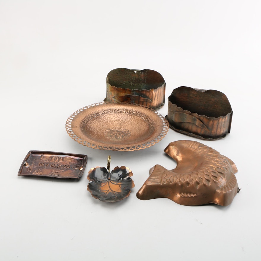 Copper Fish Baking Mold, Serveware and Kitchen Accessories