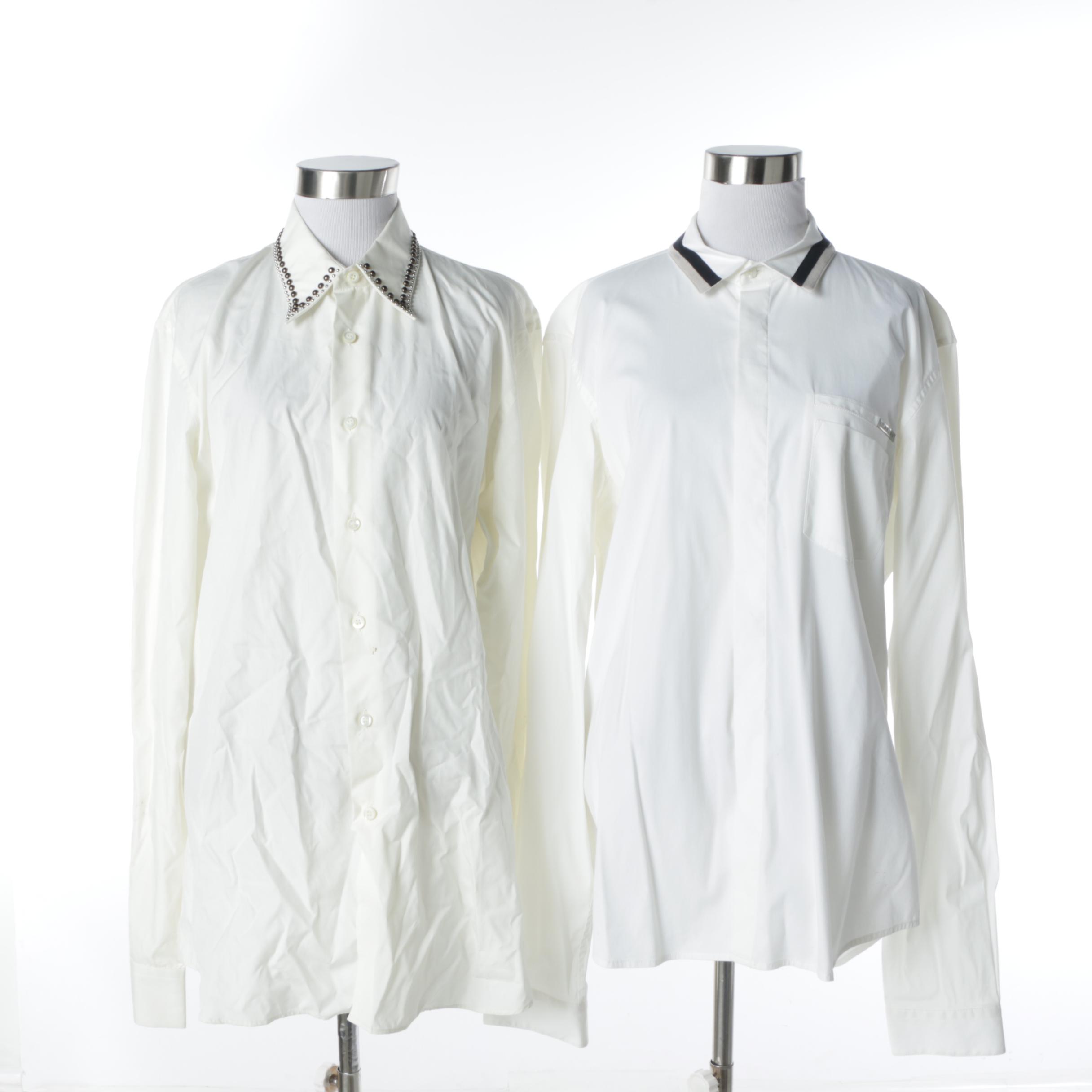 Men's Prada Button-Down Shirts