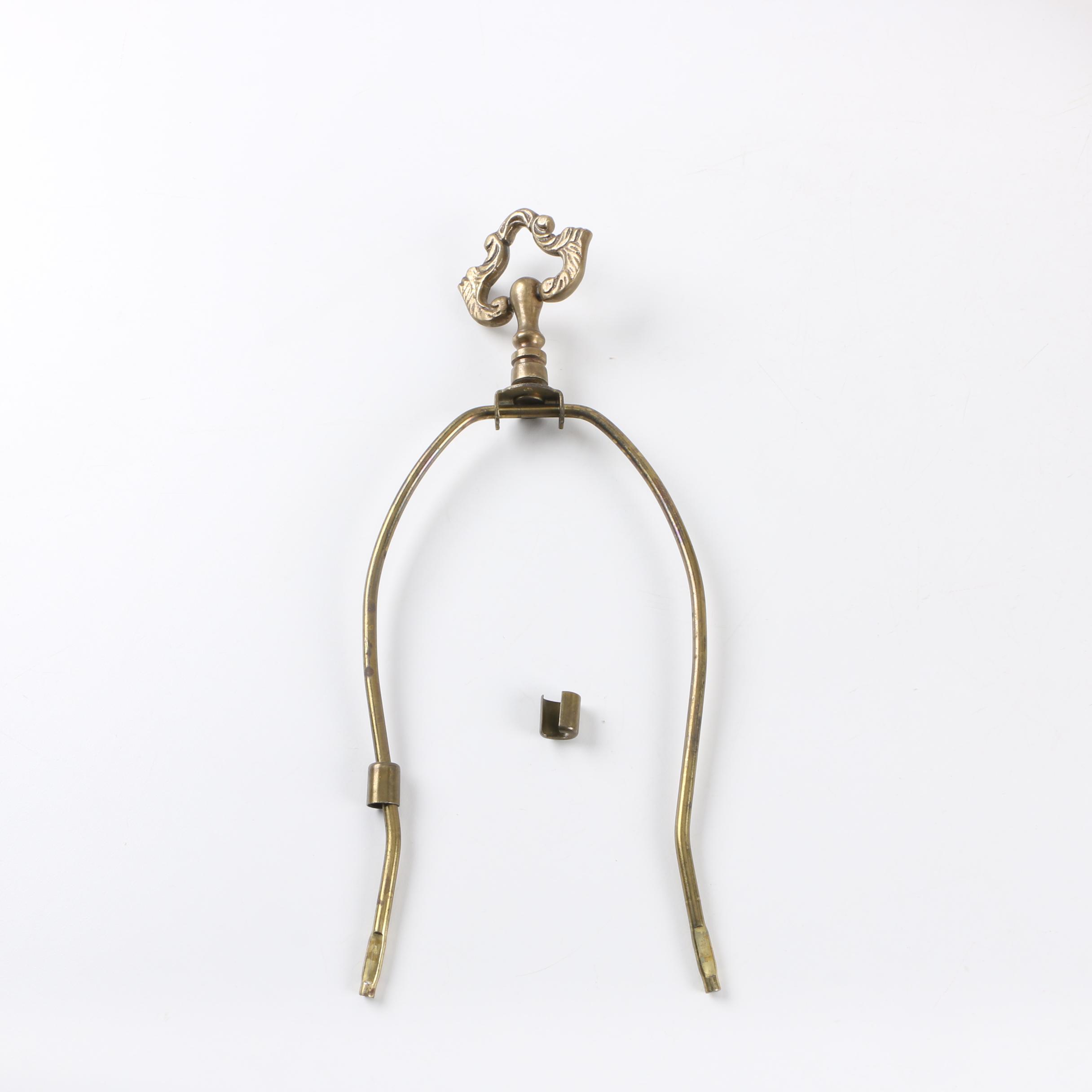 Vintage Ceramic Ram's Head Embellished Table Lamp