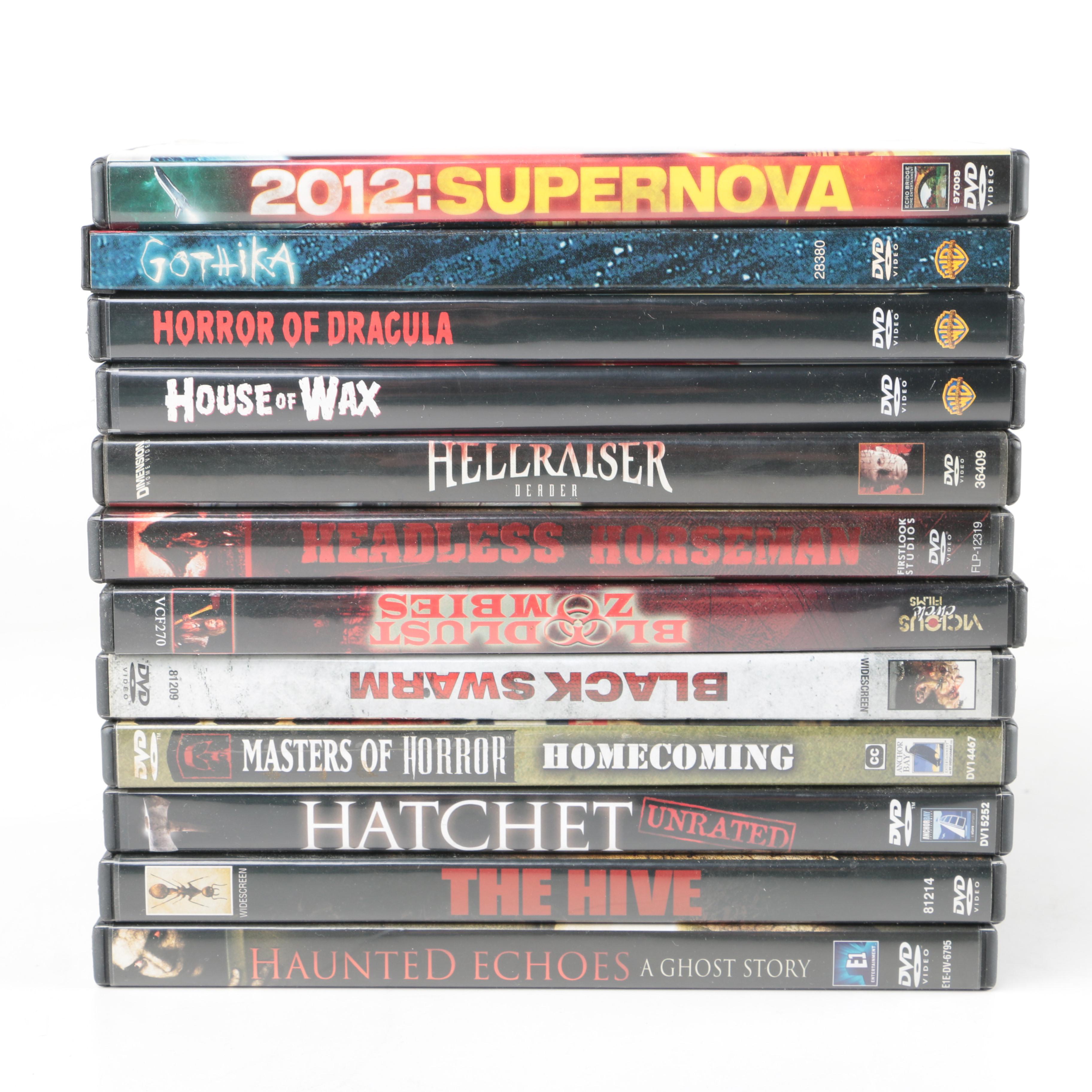 "House of Wax" and Other Horror Movies on DVD