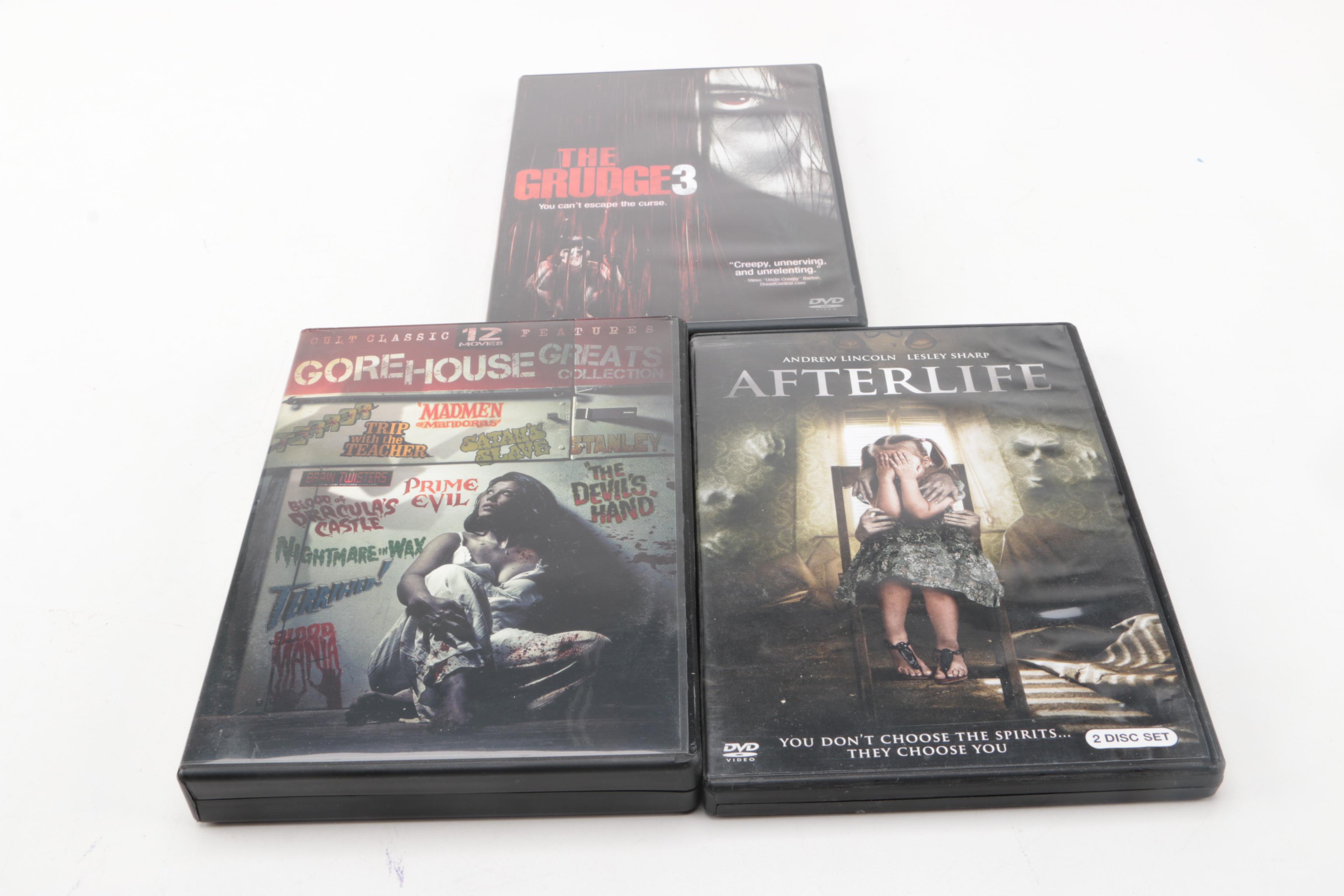"Resident Evil" and Other Paranormal Thriller and Horror DVDs