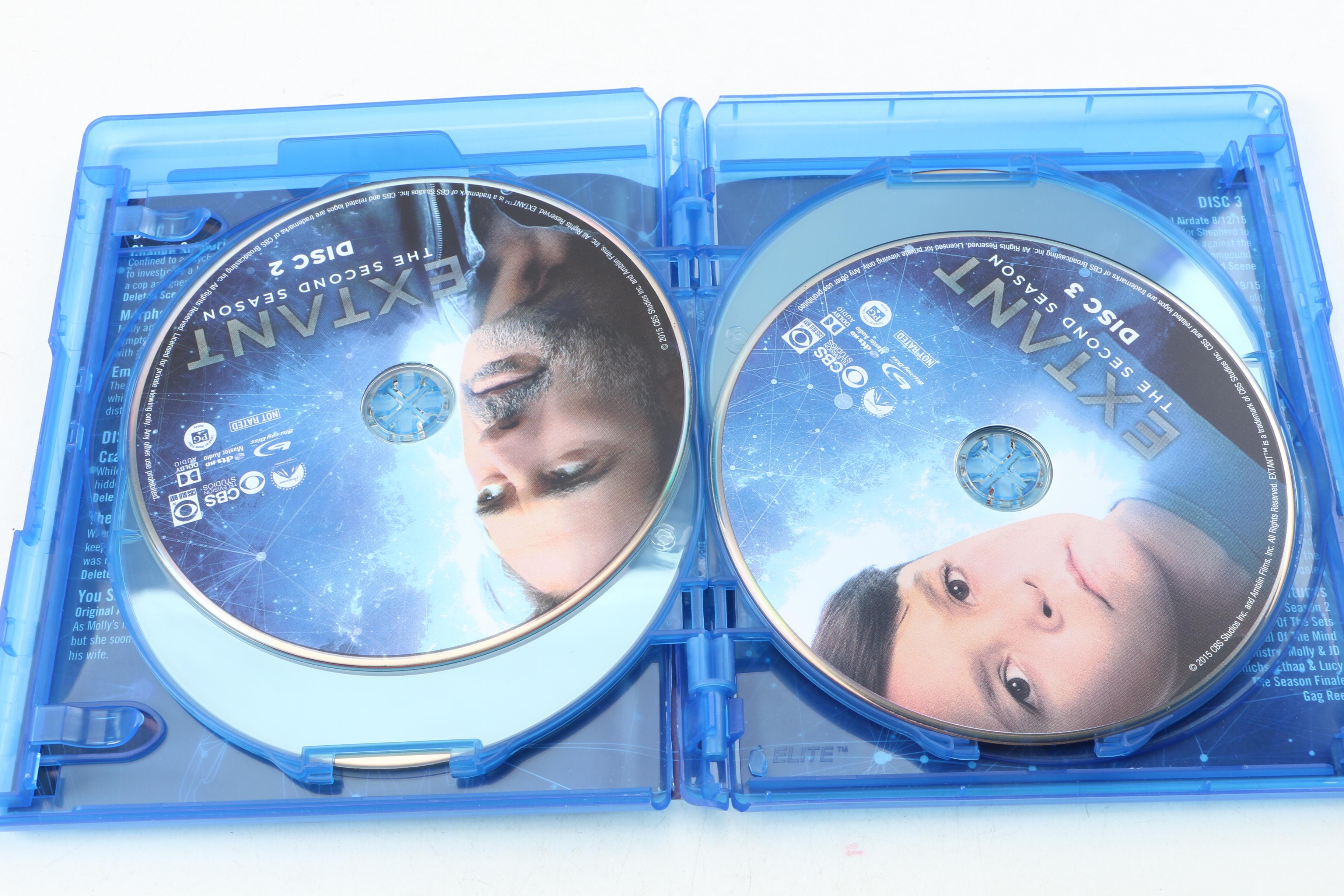 Science Fiction TV Show DVDs and Blu-Rays Including "X-Files"