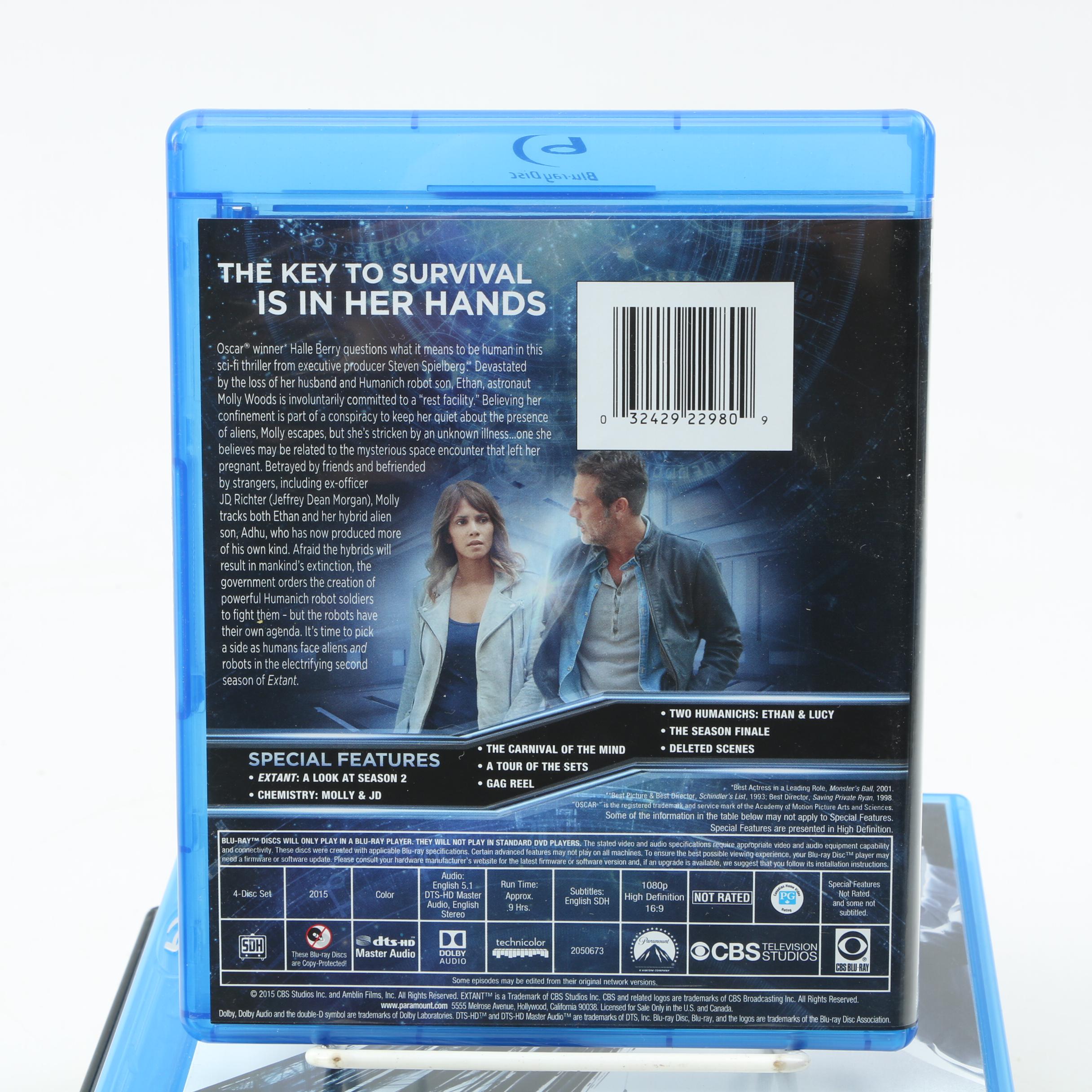 Science Fiction TV Show DVDs and Blu-Rays Including "X-Files"