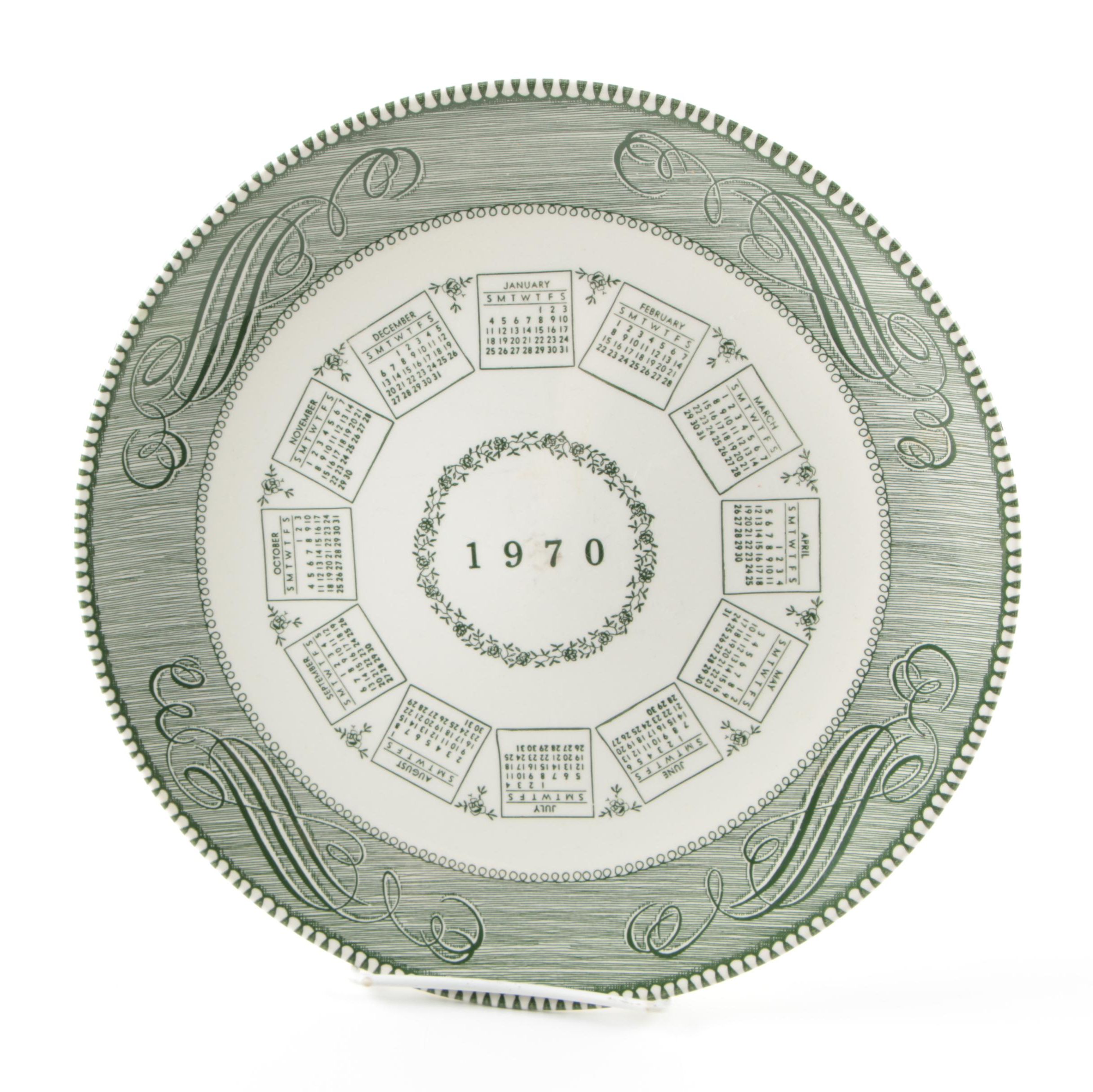 Vintage Commemorative Ironstone Plates by Mount Clemens and Royal China