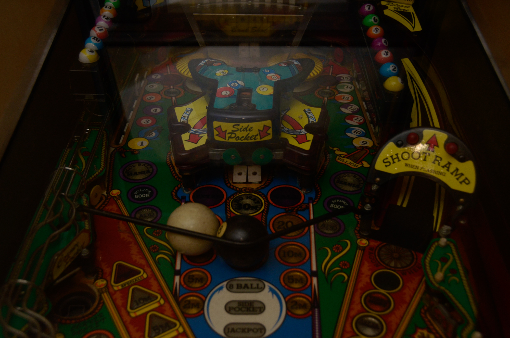 1992 "Cue Ball Wizard" Pinball Machine by Gottlieb