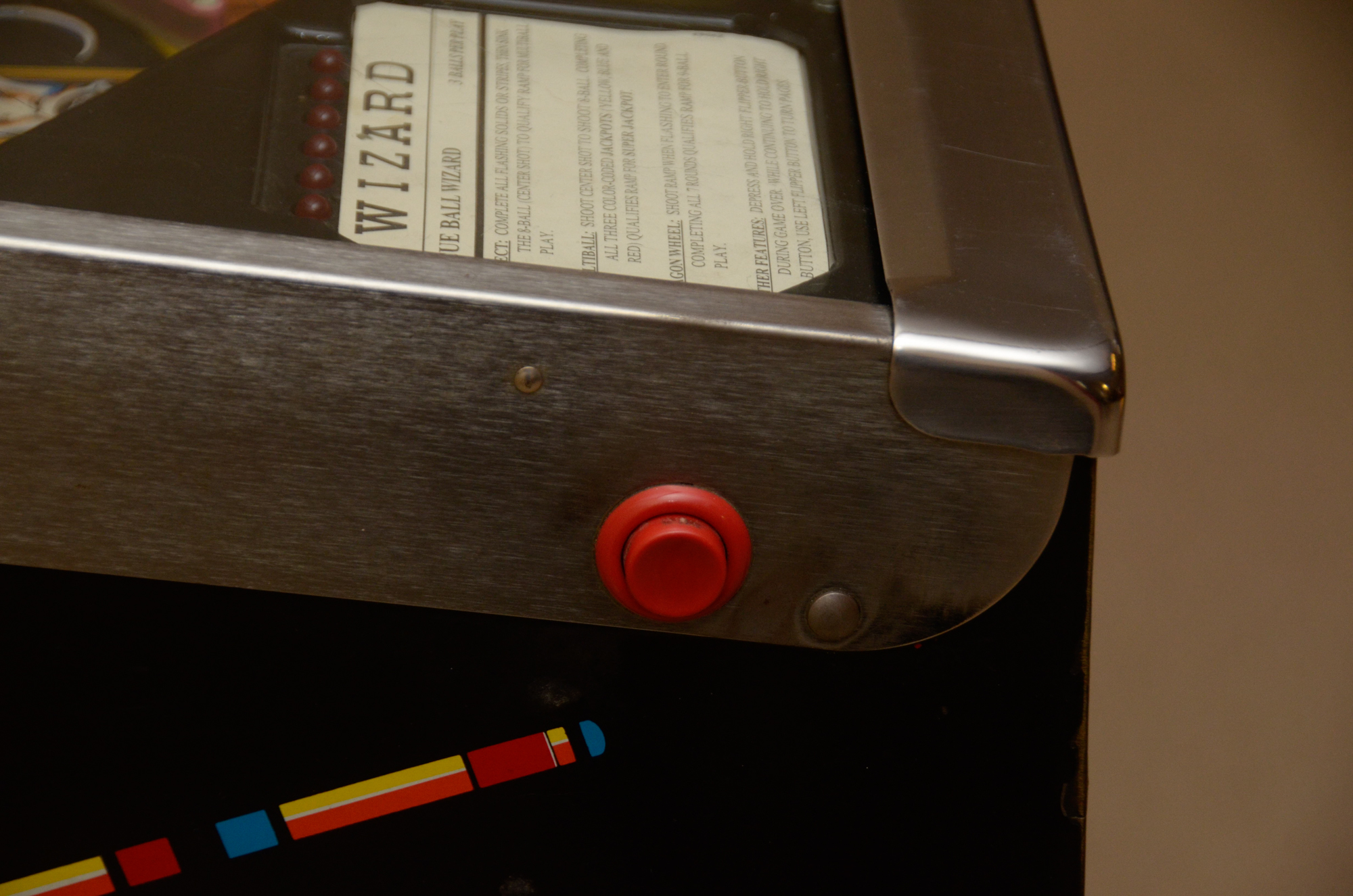 1992 "Cue Ball Wizard" Pinball Machine by Gottlieb