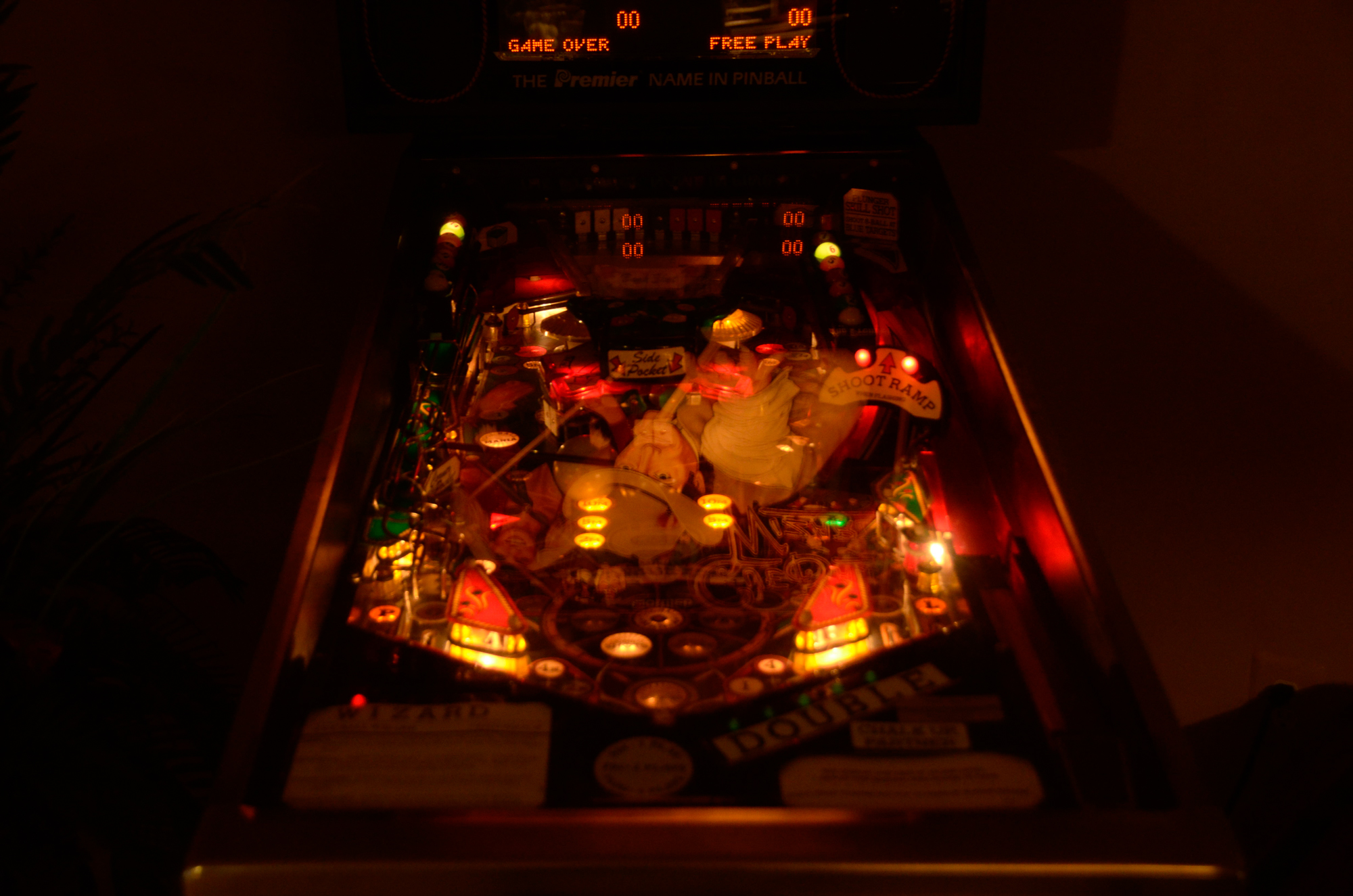1992 "Cue Ball Wizard" Pinball Machine by Gottlieb
