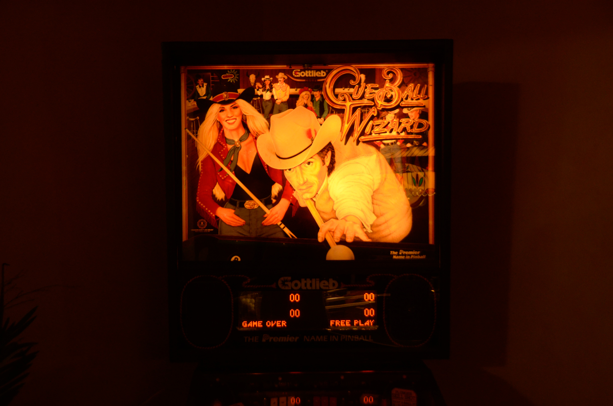 1992 "Cue Ball Wizard" Pinball Machine by Gottlieb
