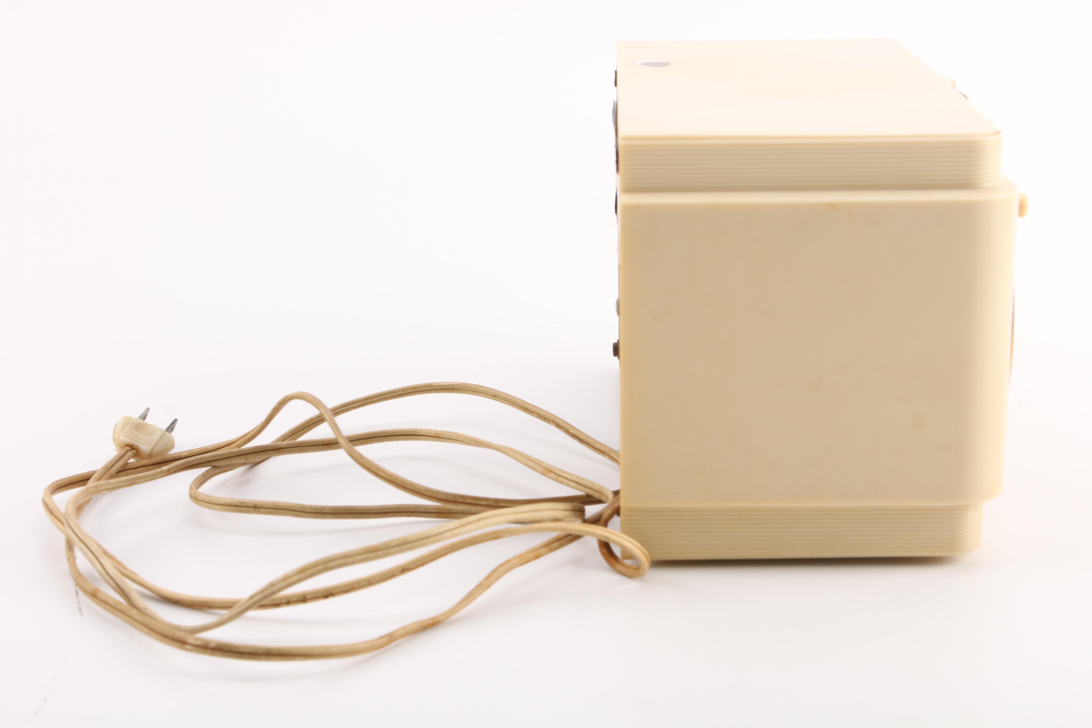 1948 General Electric Model 62 Clock Radio