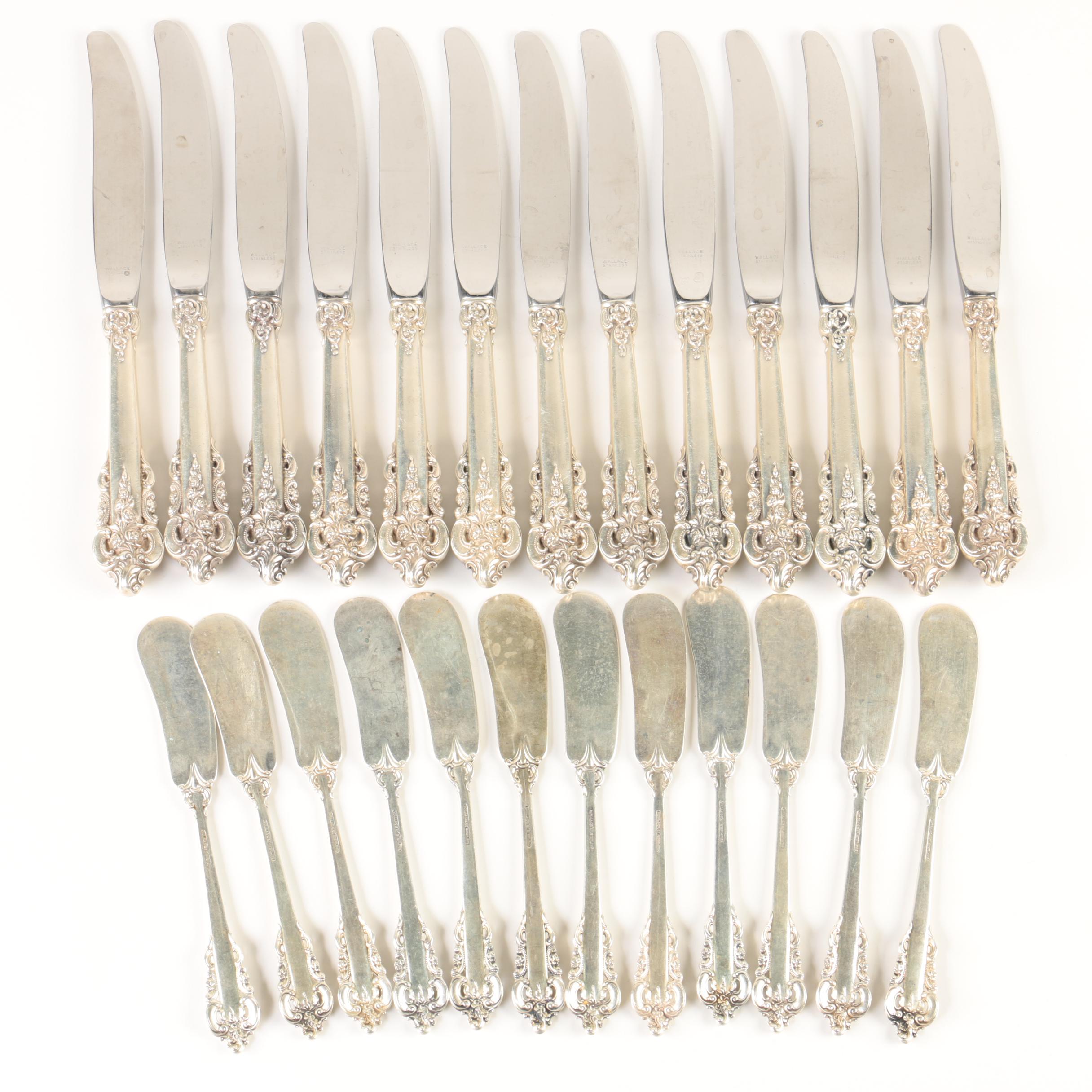 Wallace "Grande Baroque" Sterling Silver Flatware Set