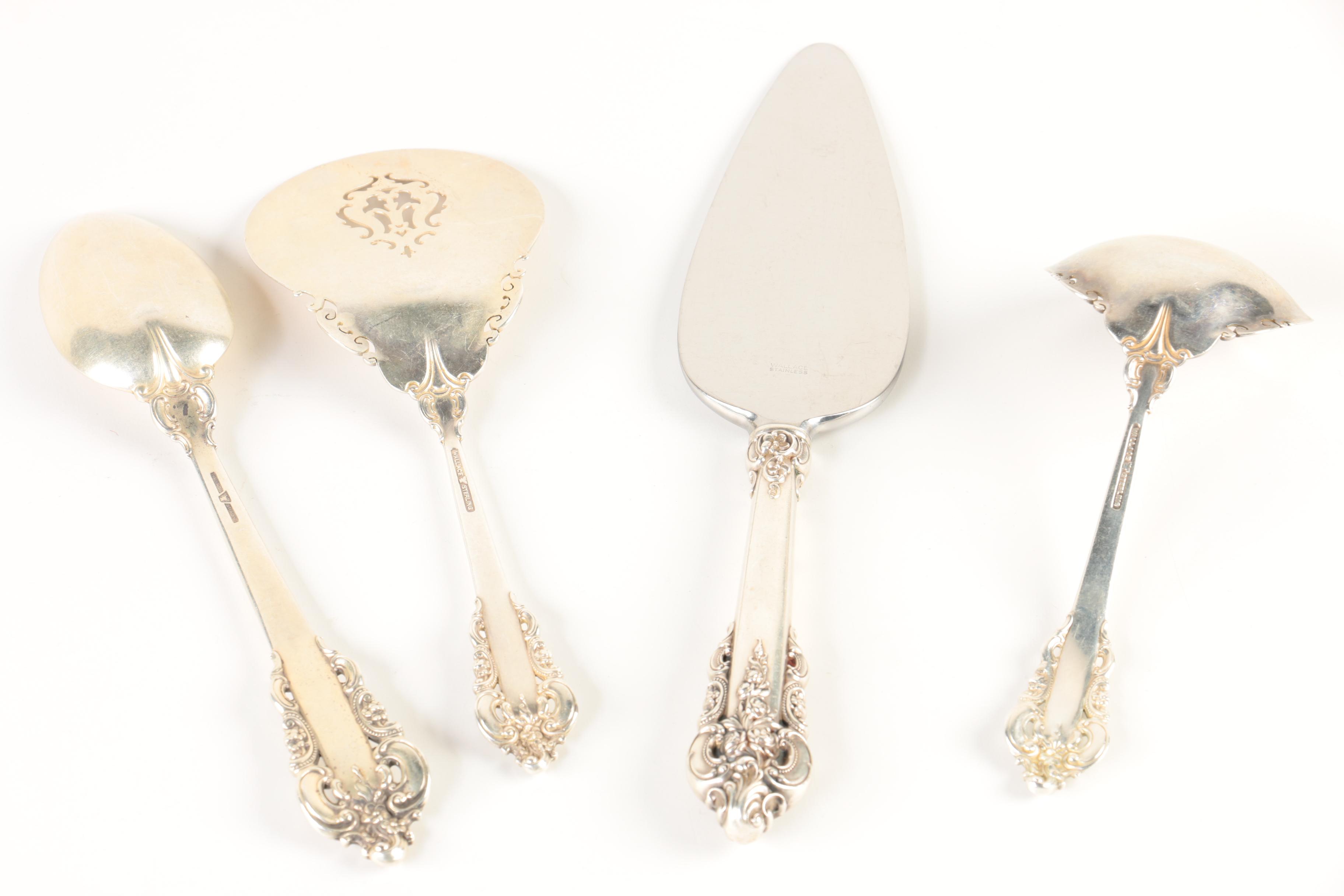 Wallace "Grande Baroque" Sterling Silver Flatware Set