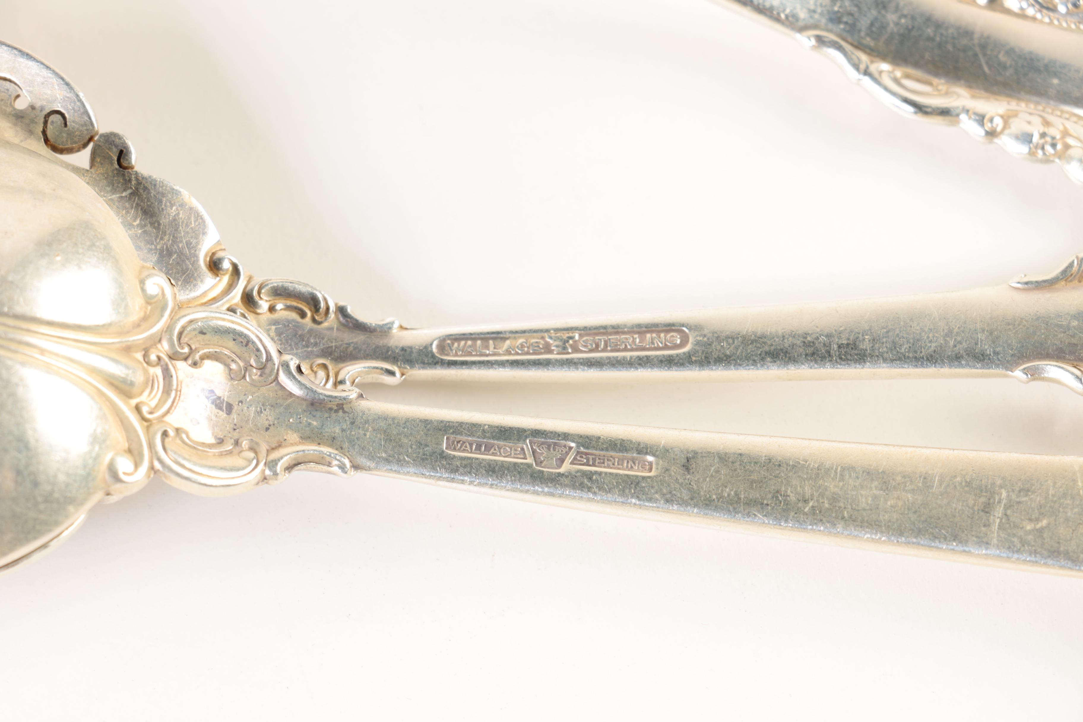 Wallace "Grande Baroque" Sterling Silver Flatware Set