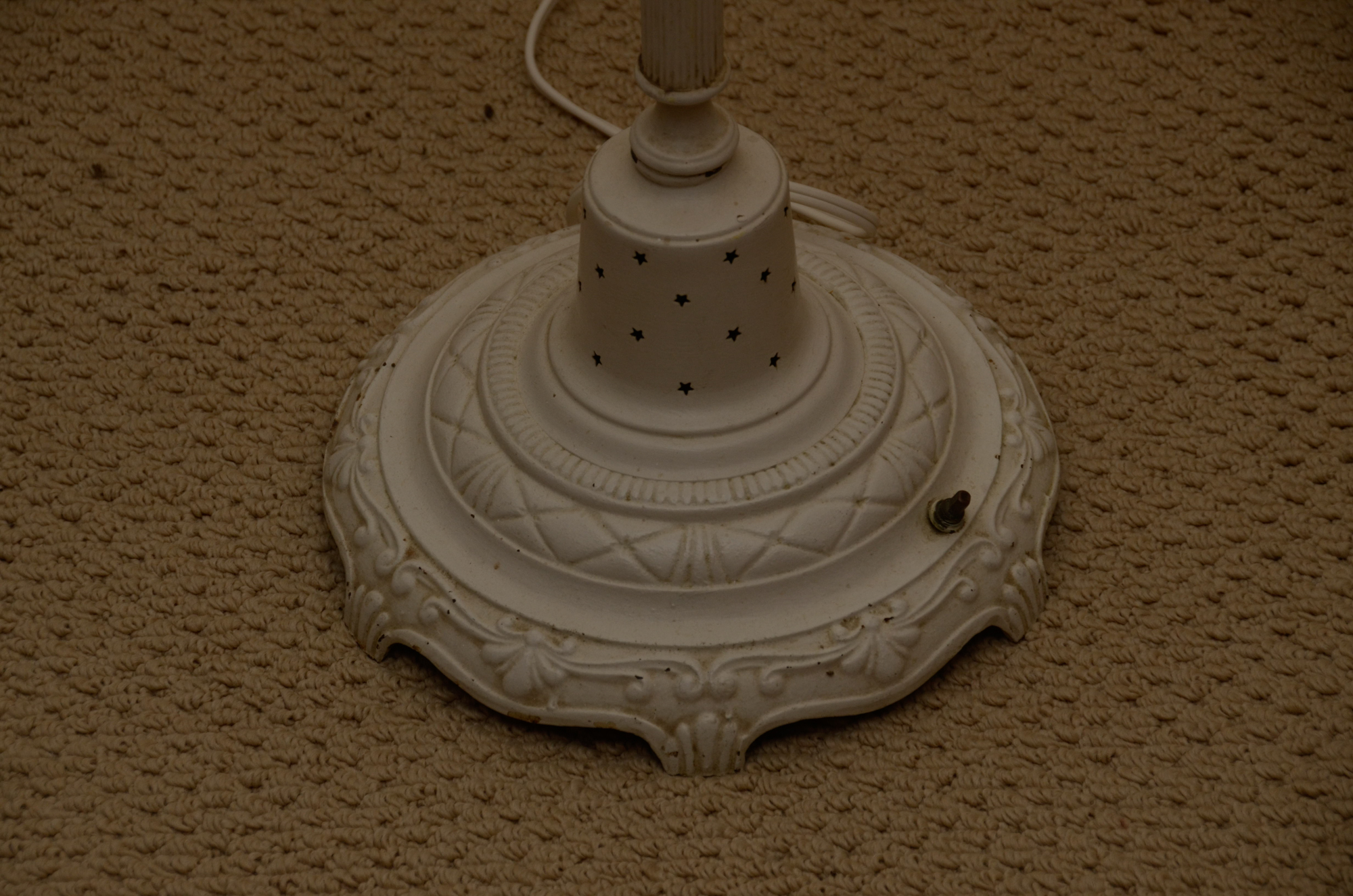 Classic Metal Candelabra Torchiere Floor Lamp