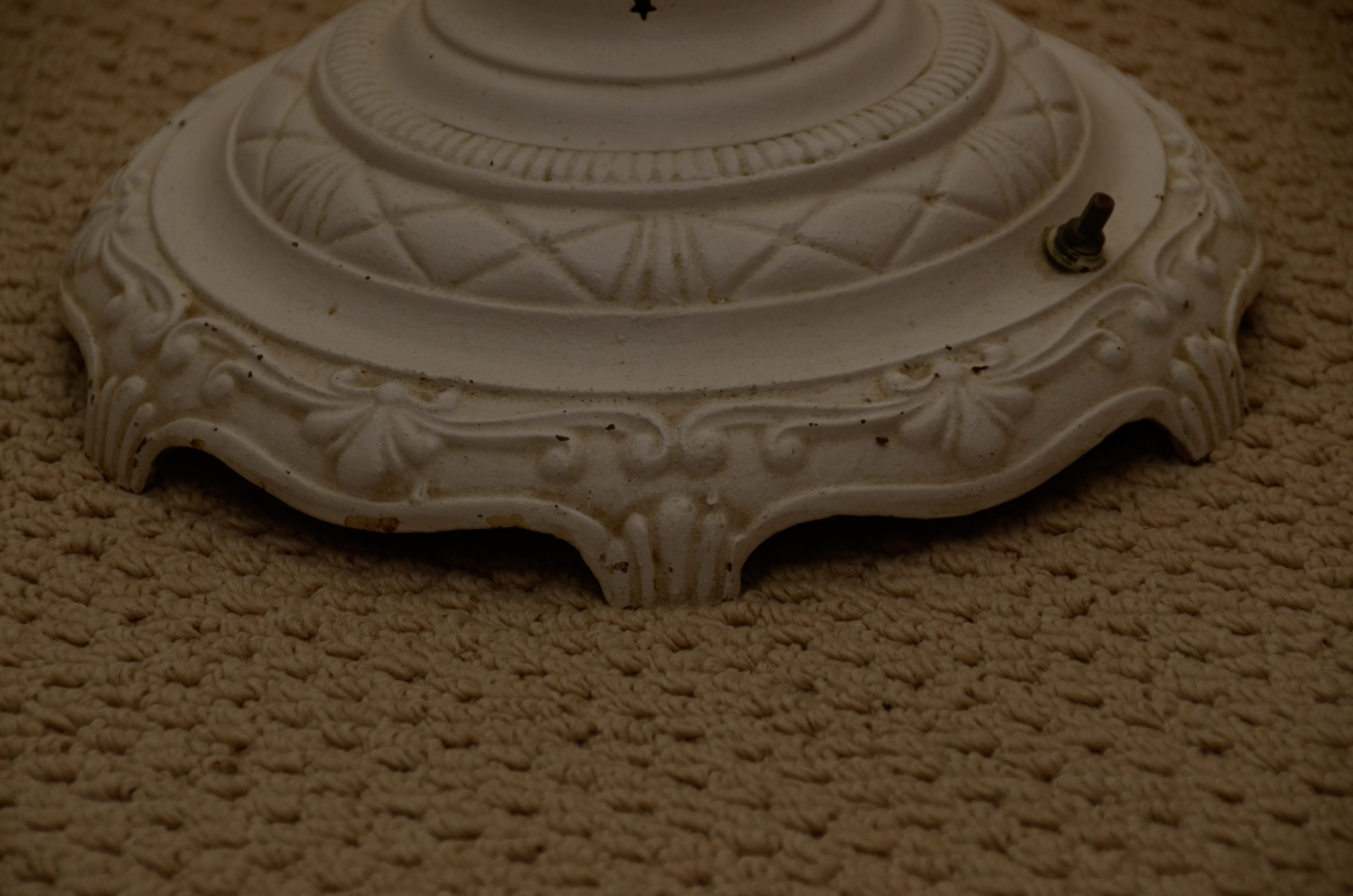 Classic Metal Candelabra Torchiere Floor Lamp