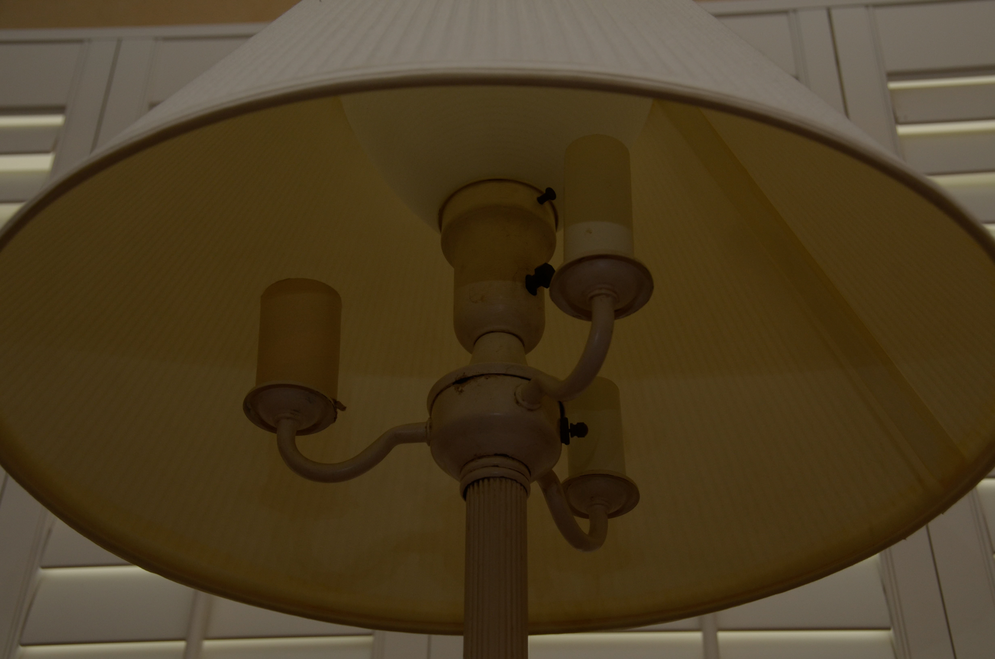 Classic Metal Candelabra Torchiere Floor Lamp