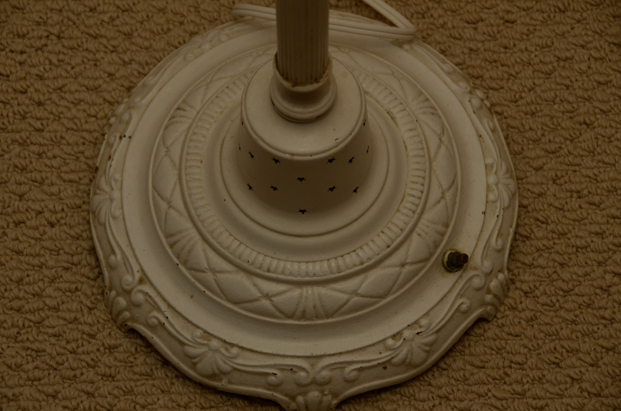 Classic Metal Candelabra Torchiere Floor Lamp