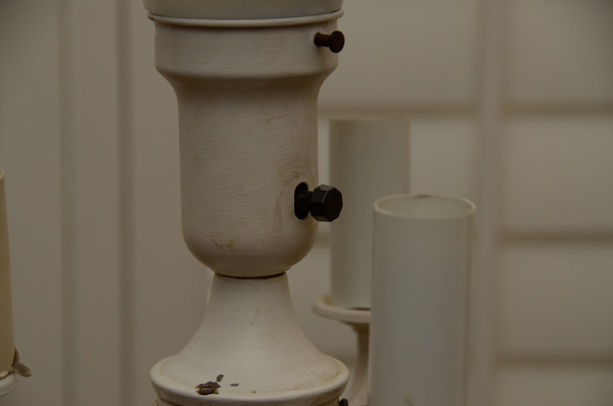 Classic Metal Candelabra Torchiere Floor Lamp