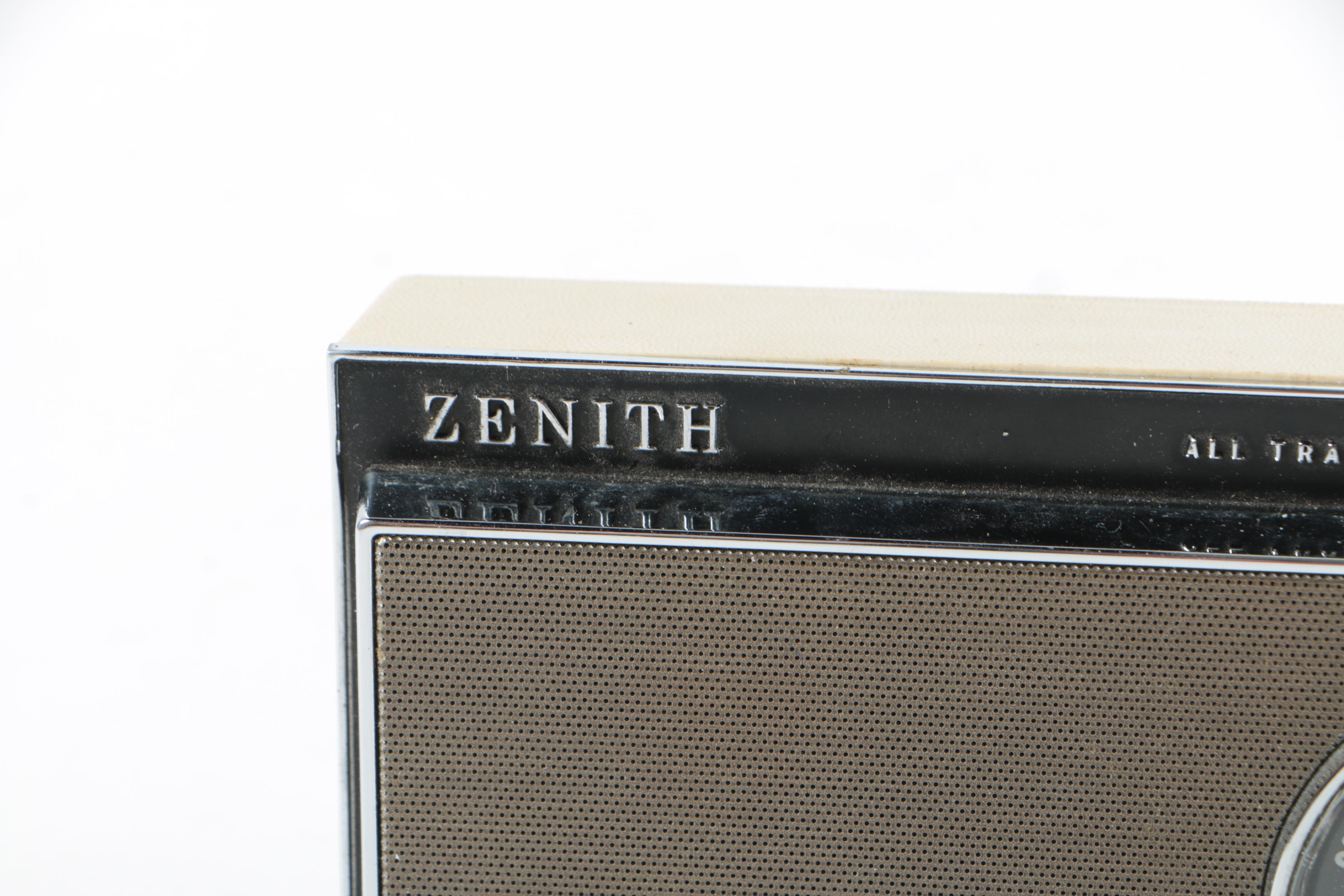 Zenith and Delmonico Compact Transistor Radios