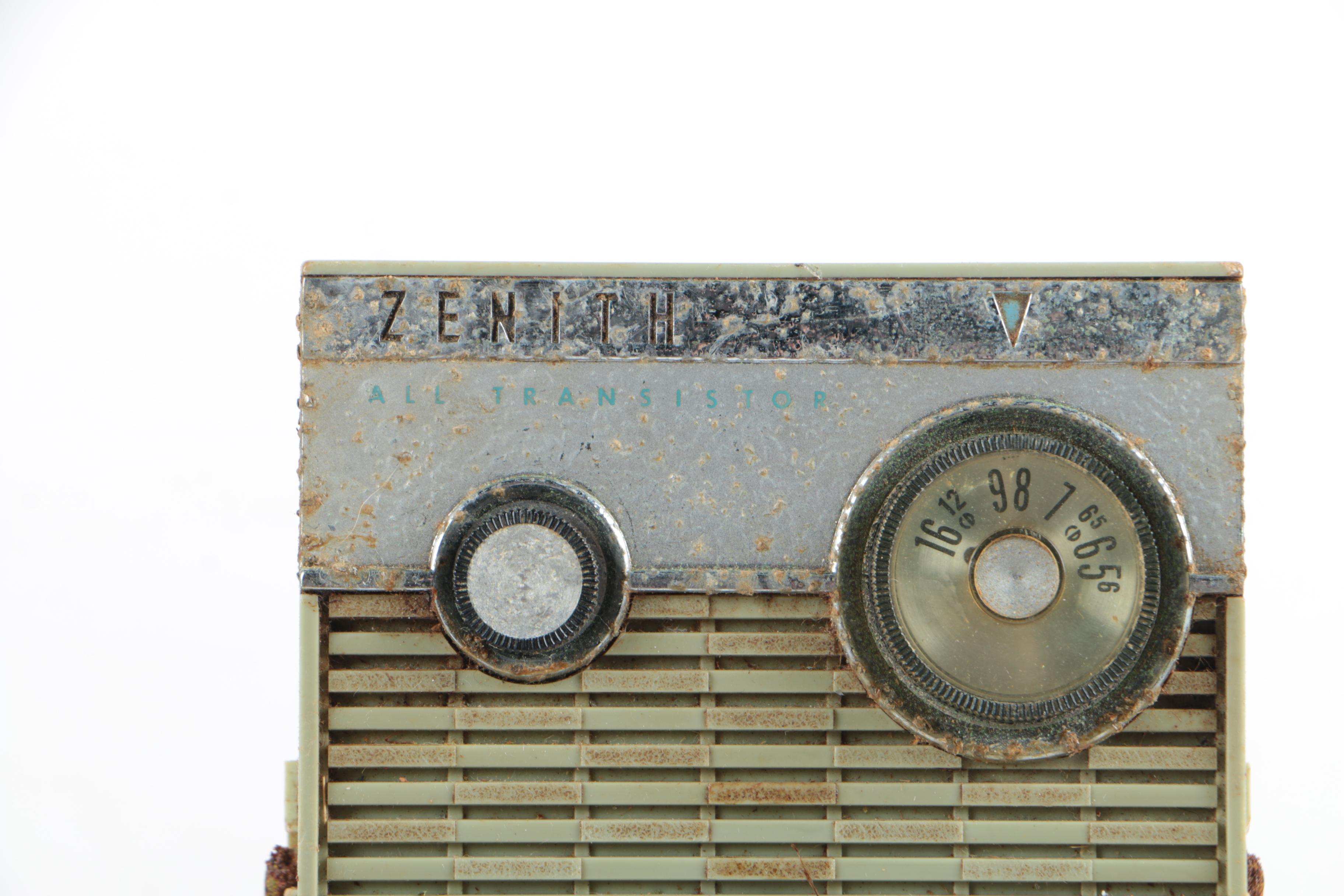 Zenith and Delmonico Compact Transistor Radios