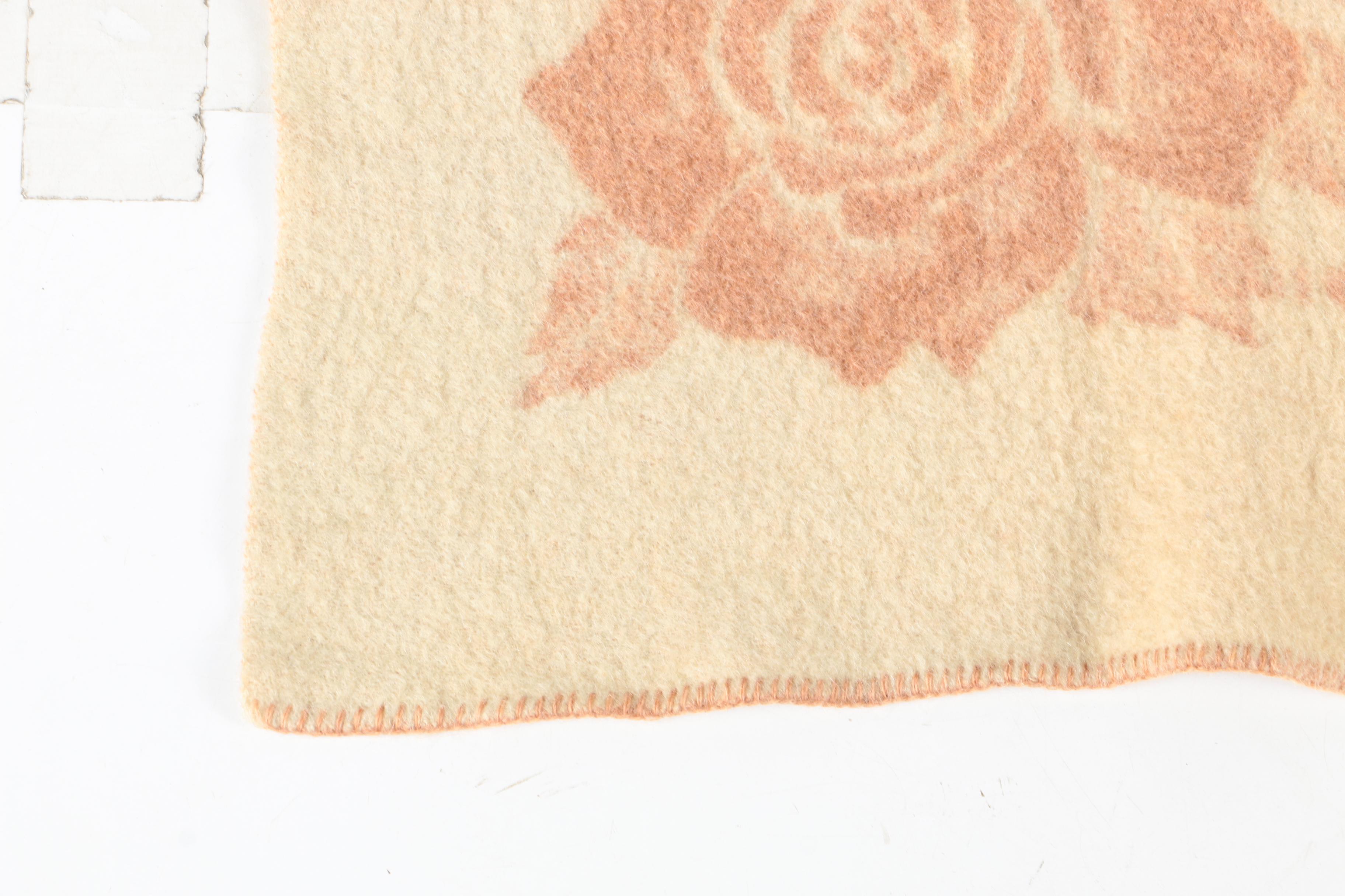 Pair of Vintage Orr Health Wool Blankets by the Orr Felt & Blanket Co.