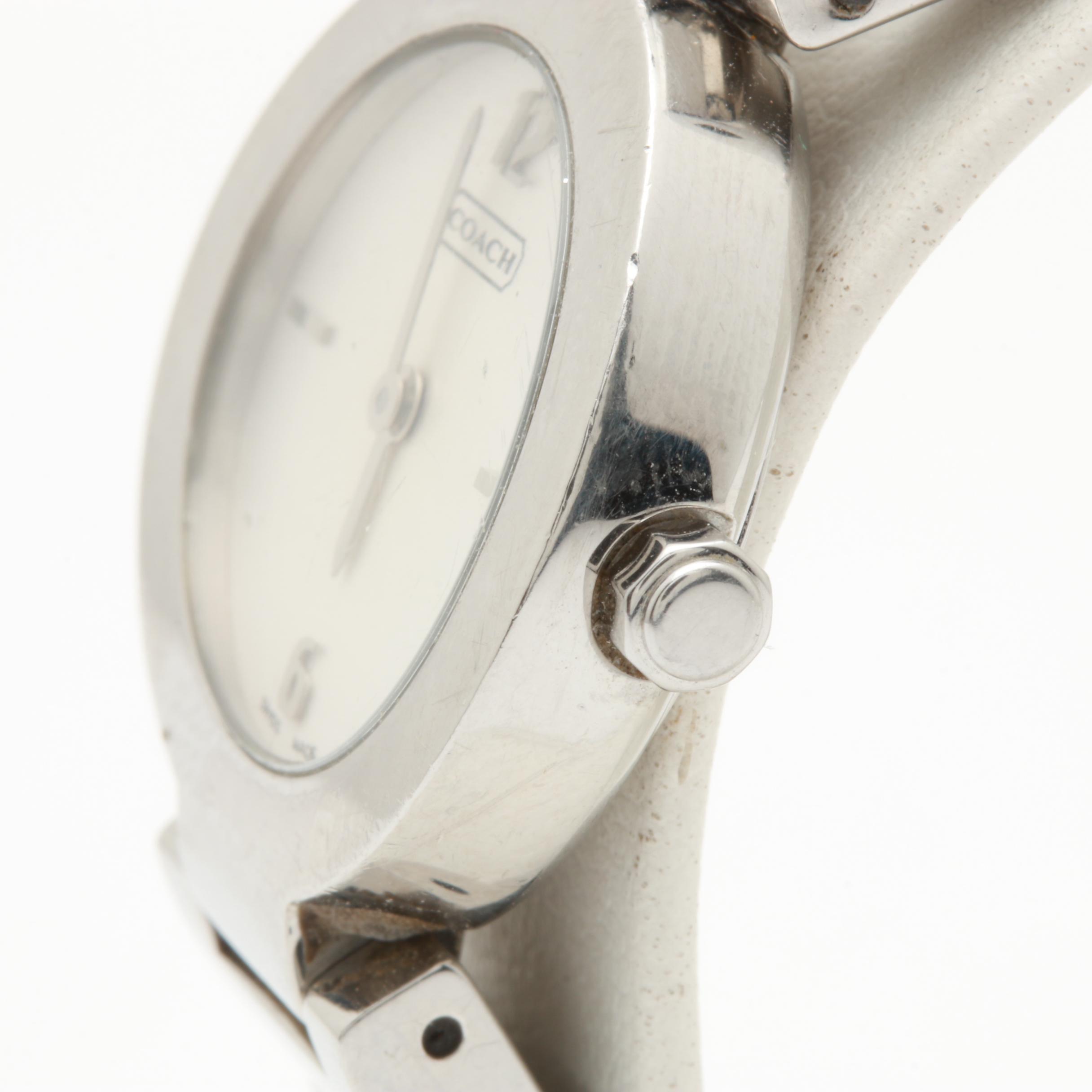 Coach Stainless Steel Analog Watch