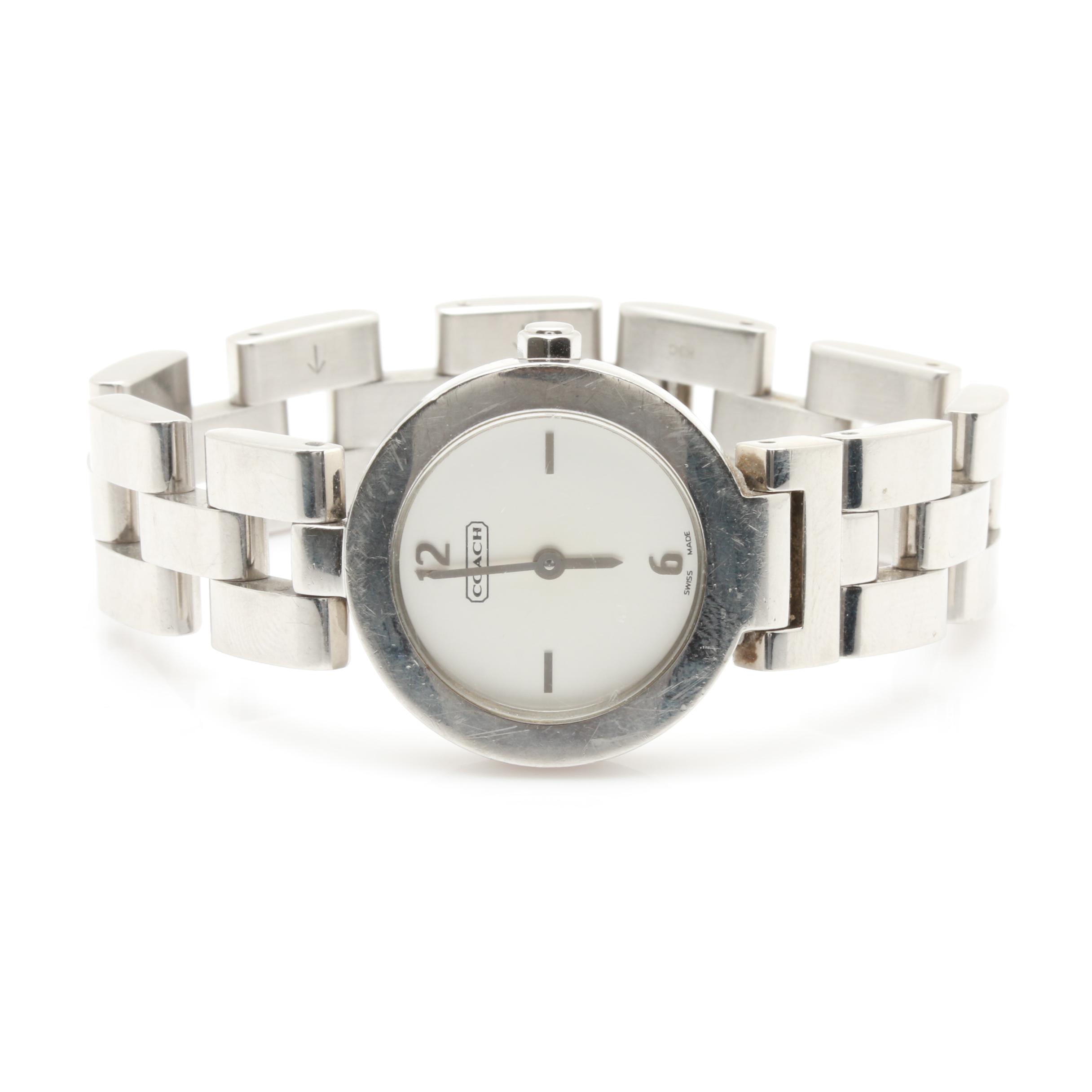Coach Stainless Steel Analog Watch