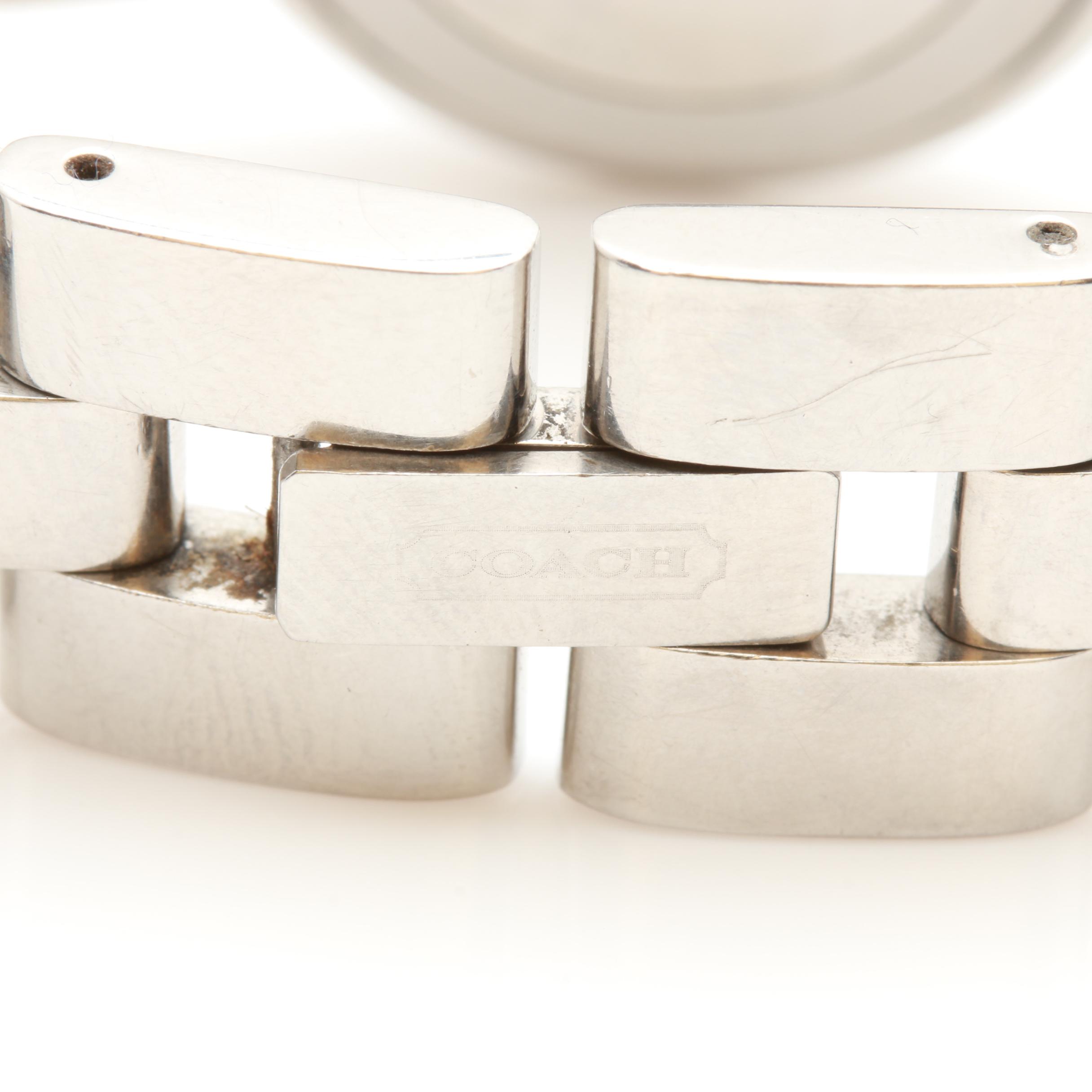 Coach Stainless Steel Analog Watch