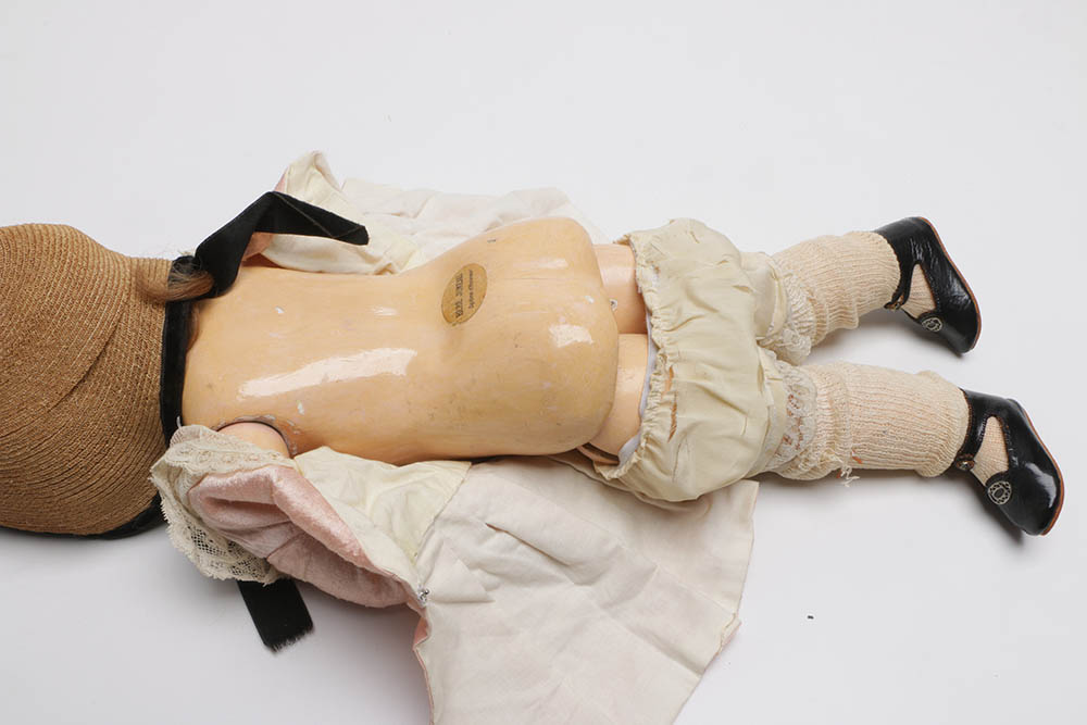 Antique Doll with Bébé Jumeau Diplôme d'Honneur Body