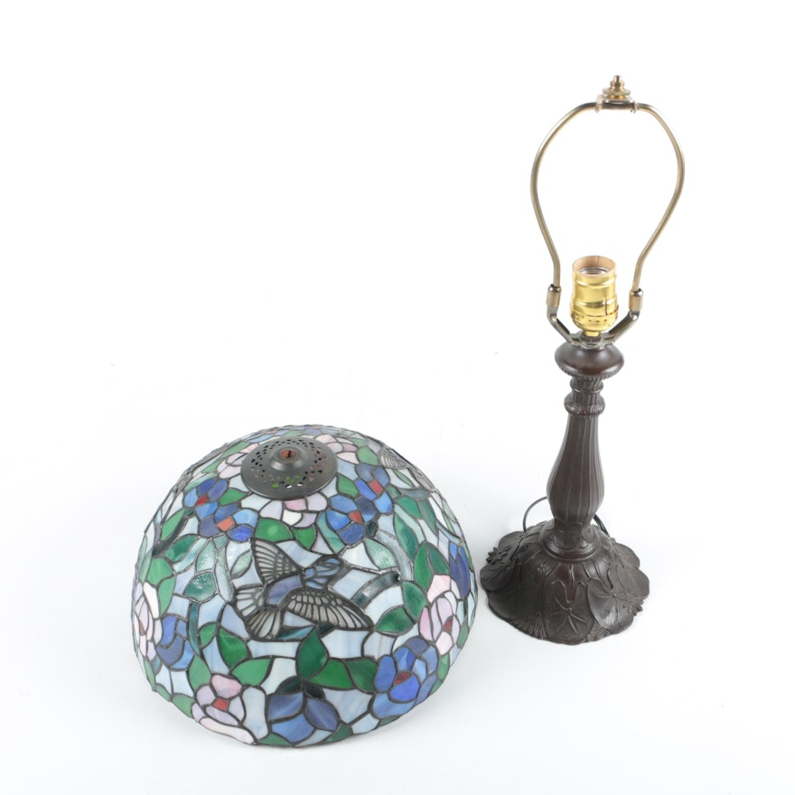 Tiffany Style Stained Glass Table Lamp