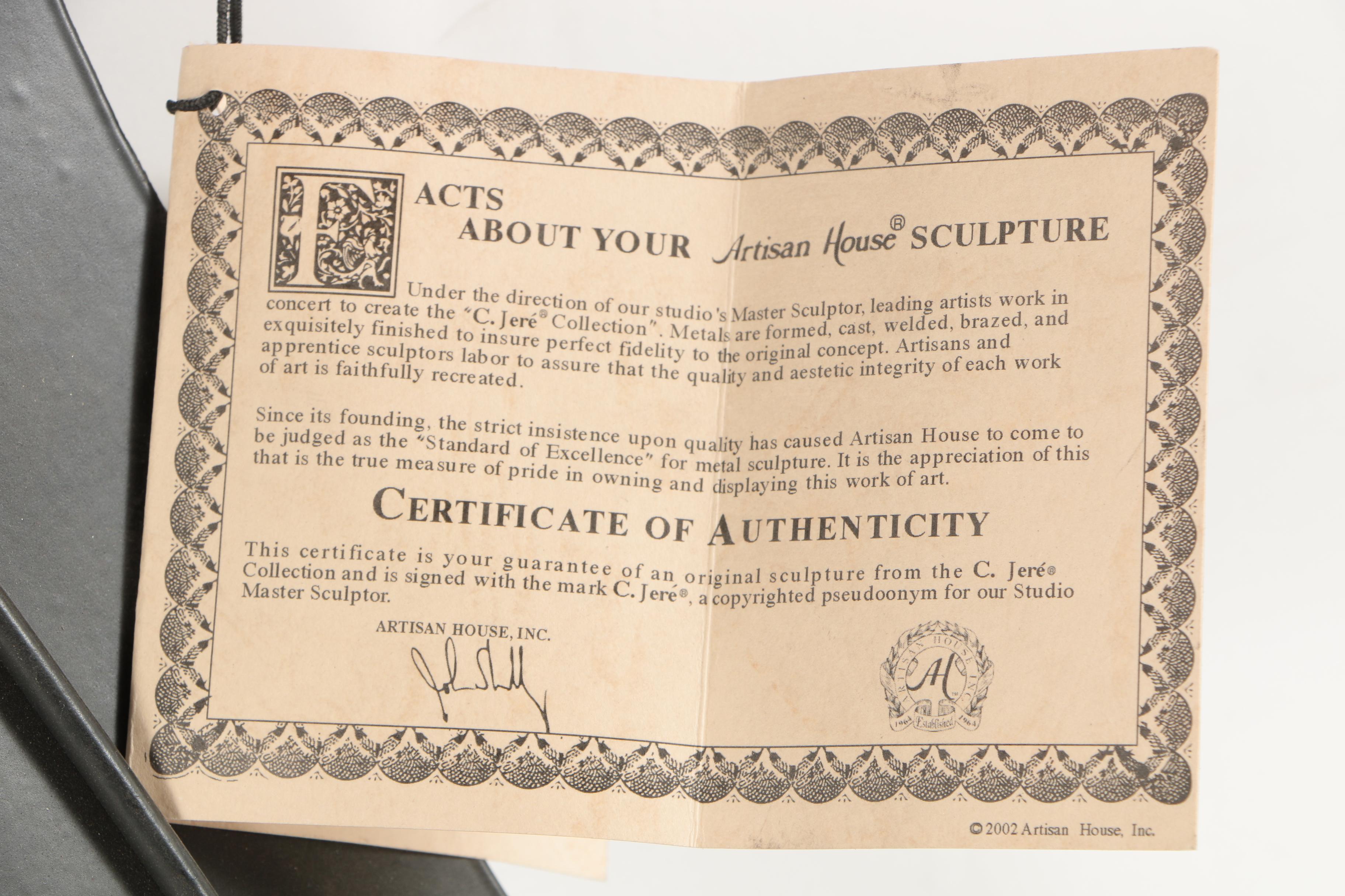 Curtis Jeré and Artisan House Metal Wall Sculpture "The Hustler"