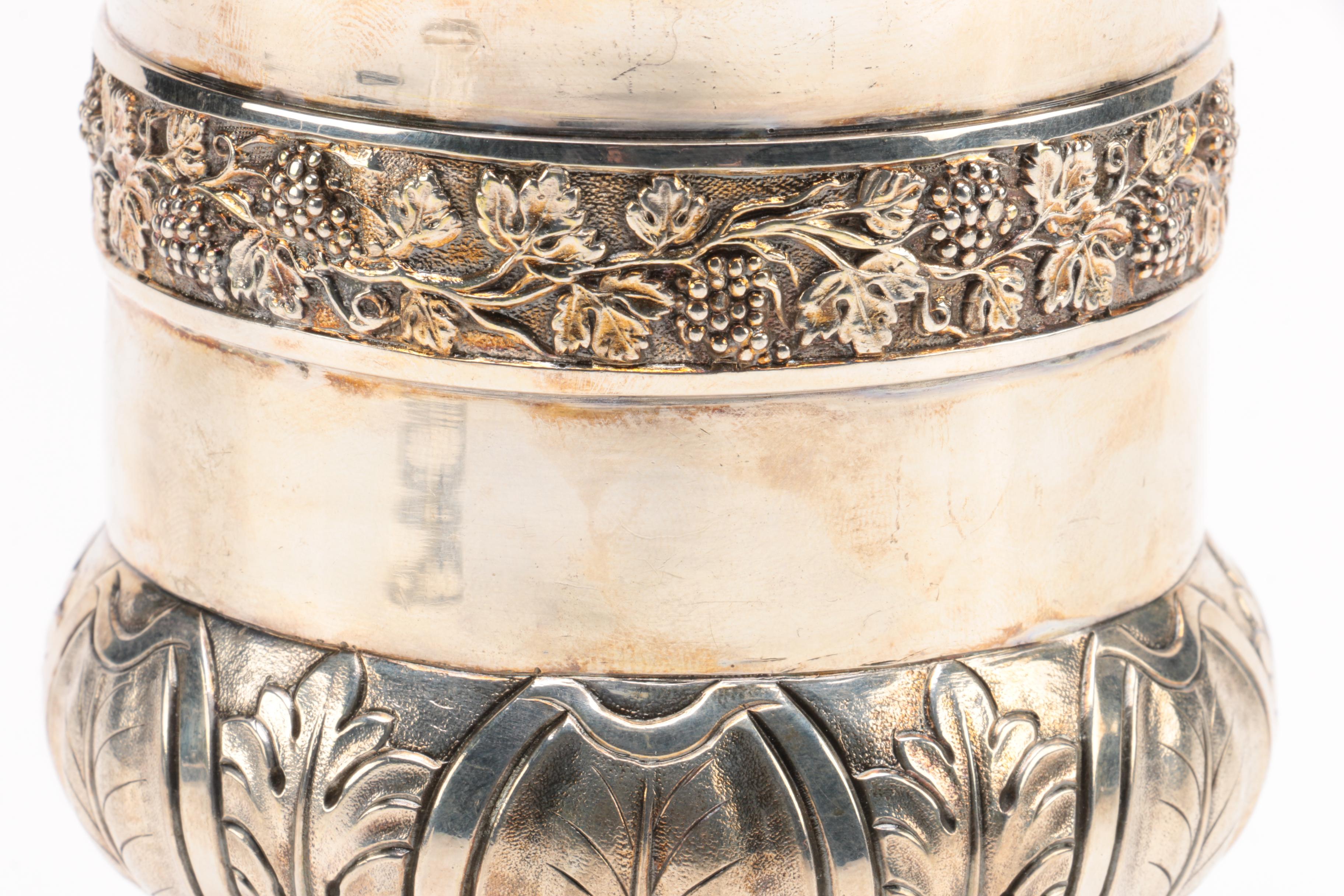 1811 Solomon Hougham English Sterling Silver Goblet