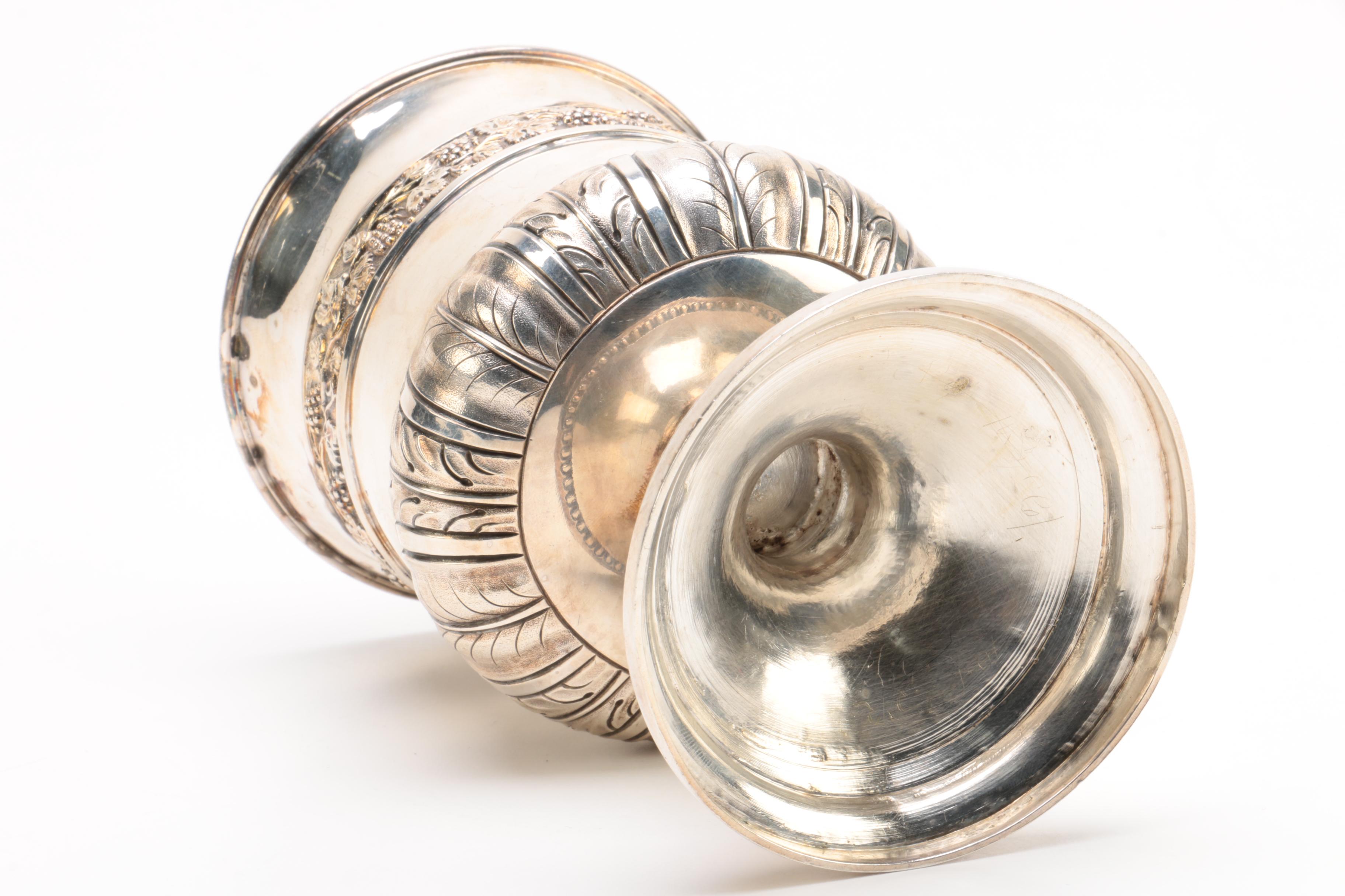 1811 Solomon Hougham English Sterling Silver Goblet