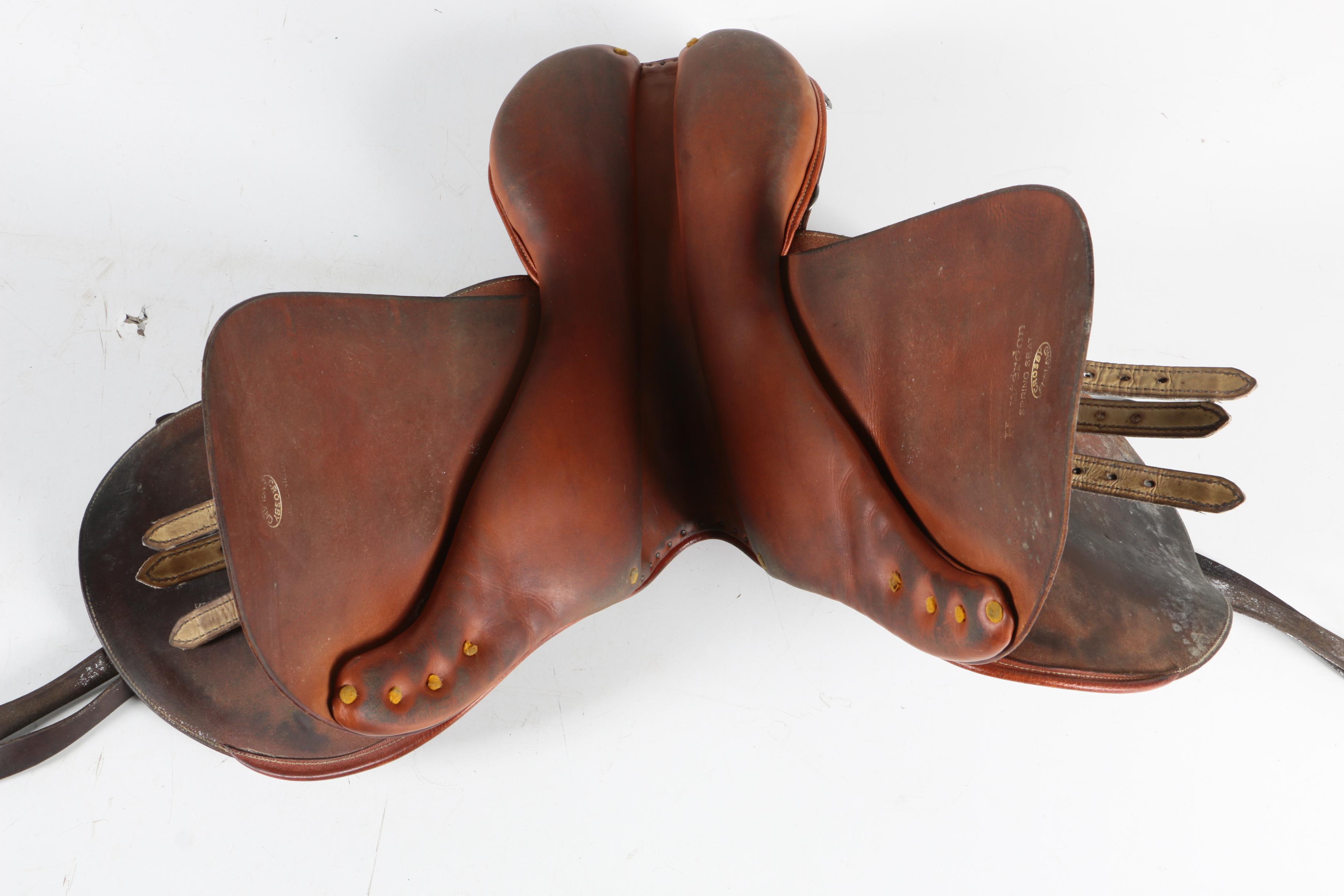 Crosby Hunterdon English Saddle with Stubben Stirrup Irons