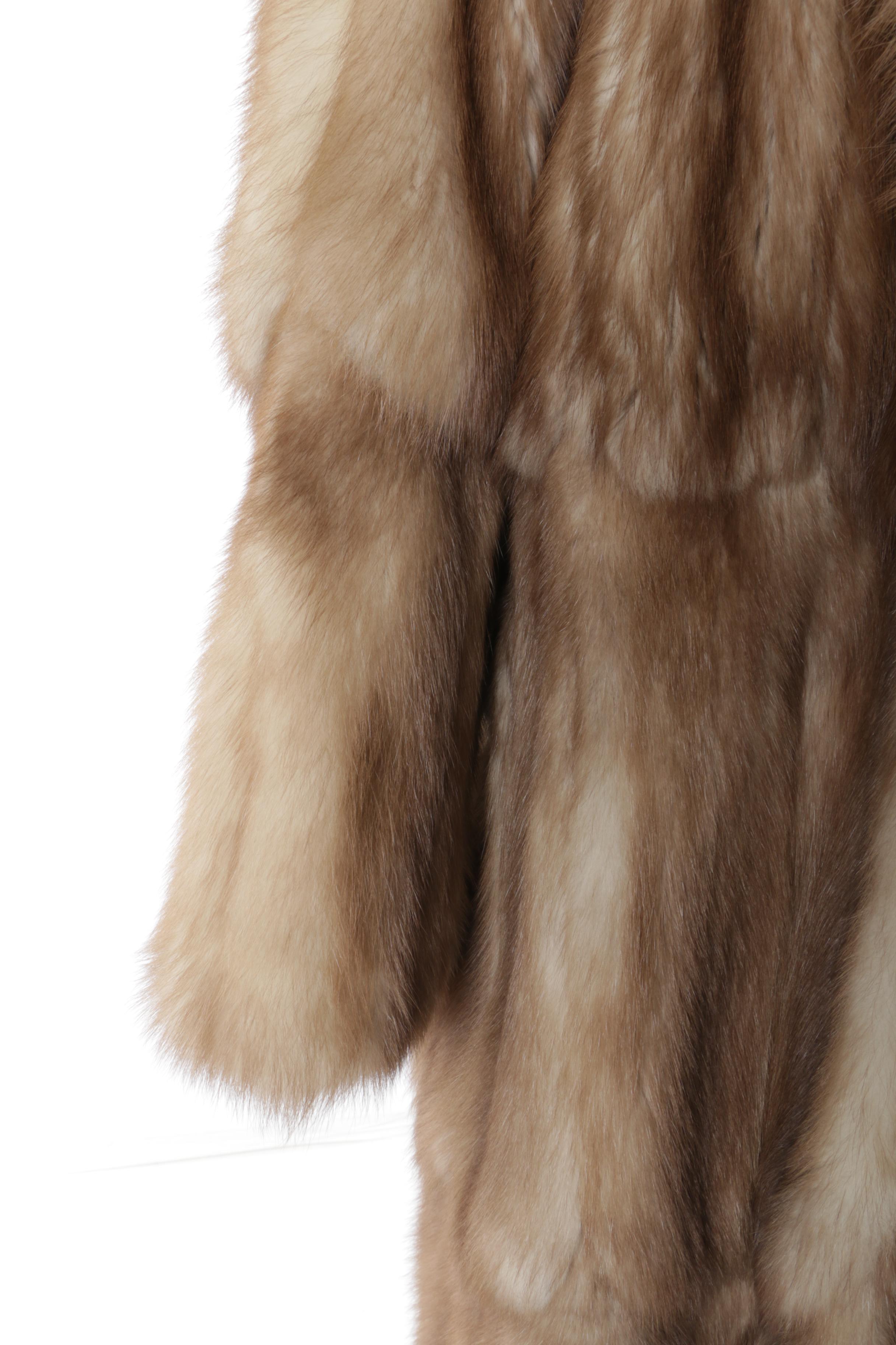Women's Vintage Creeds of Toronto Stone Marten Fur Coat