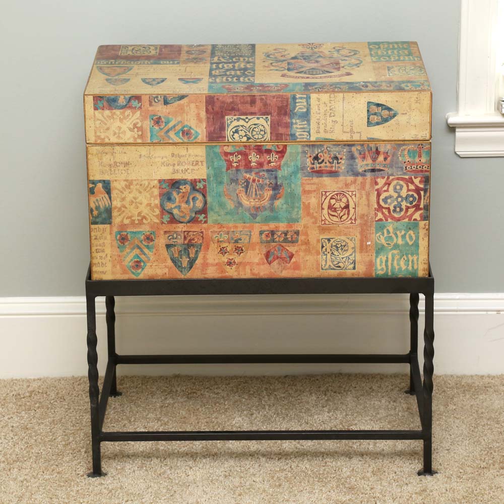 Decorative Chest on Stand