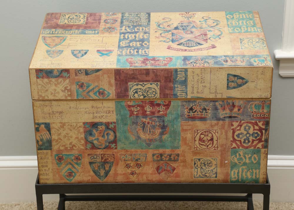 Decorative Chest on Stand